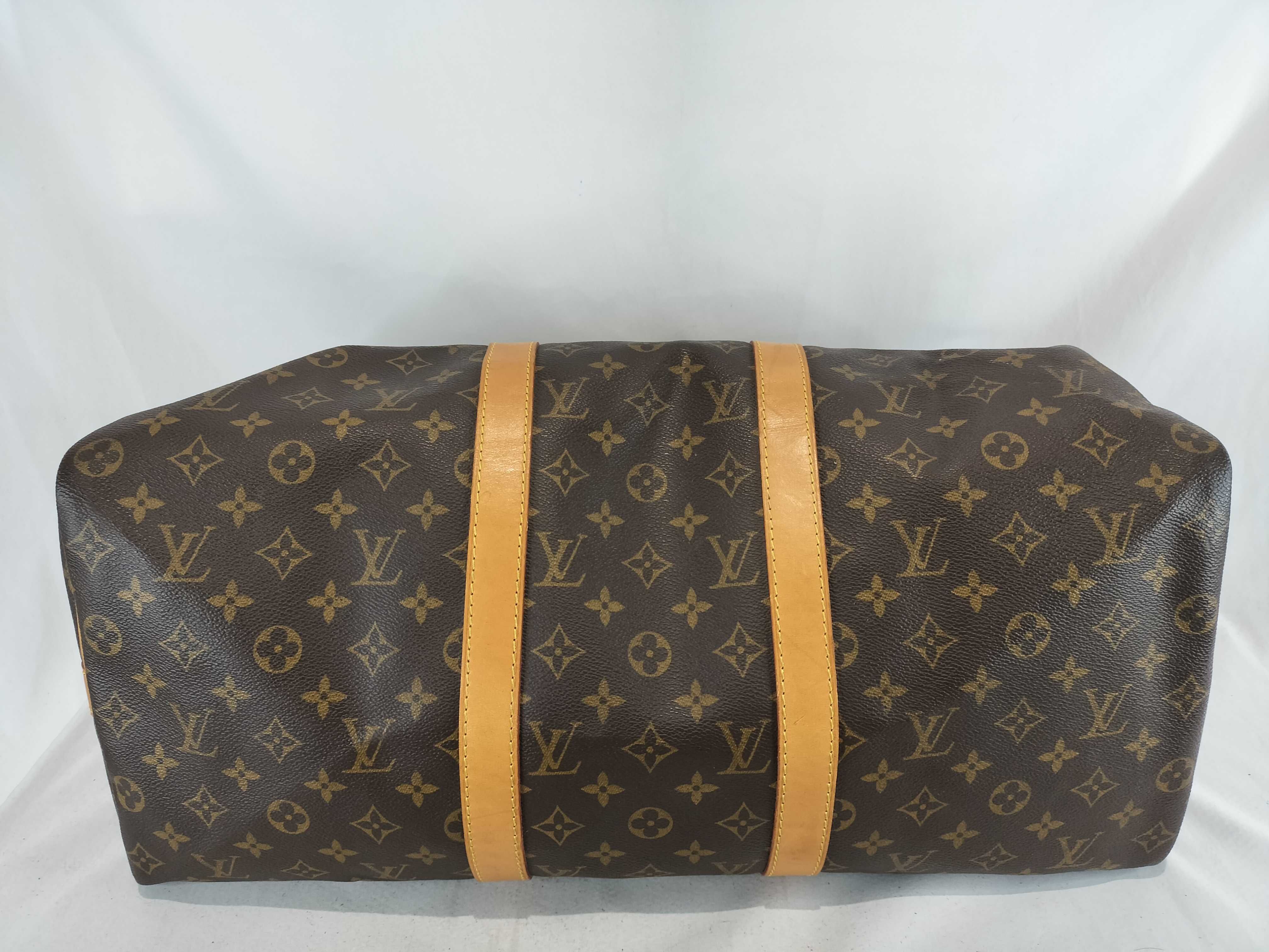 Monogram M41426 Keepall 50 (Padlock without key) Boston Bag — view 7