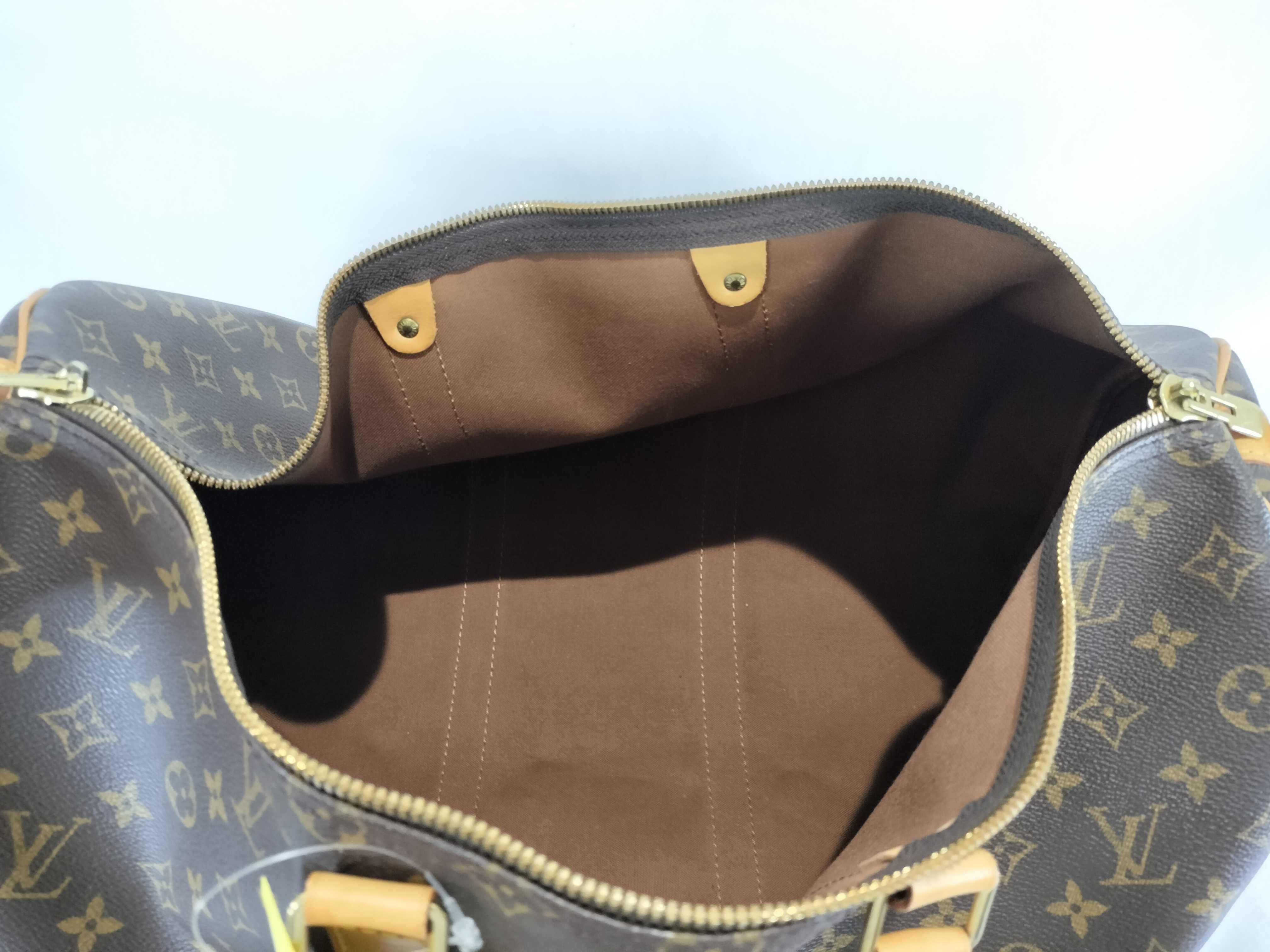 Monogram M41426 Keepall 50 (Padlock without key) Boston Bag — view 9