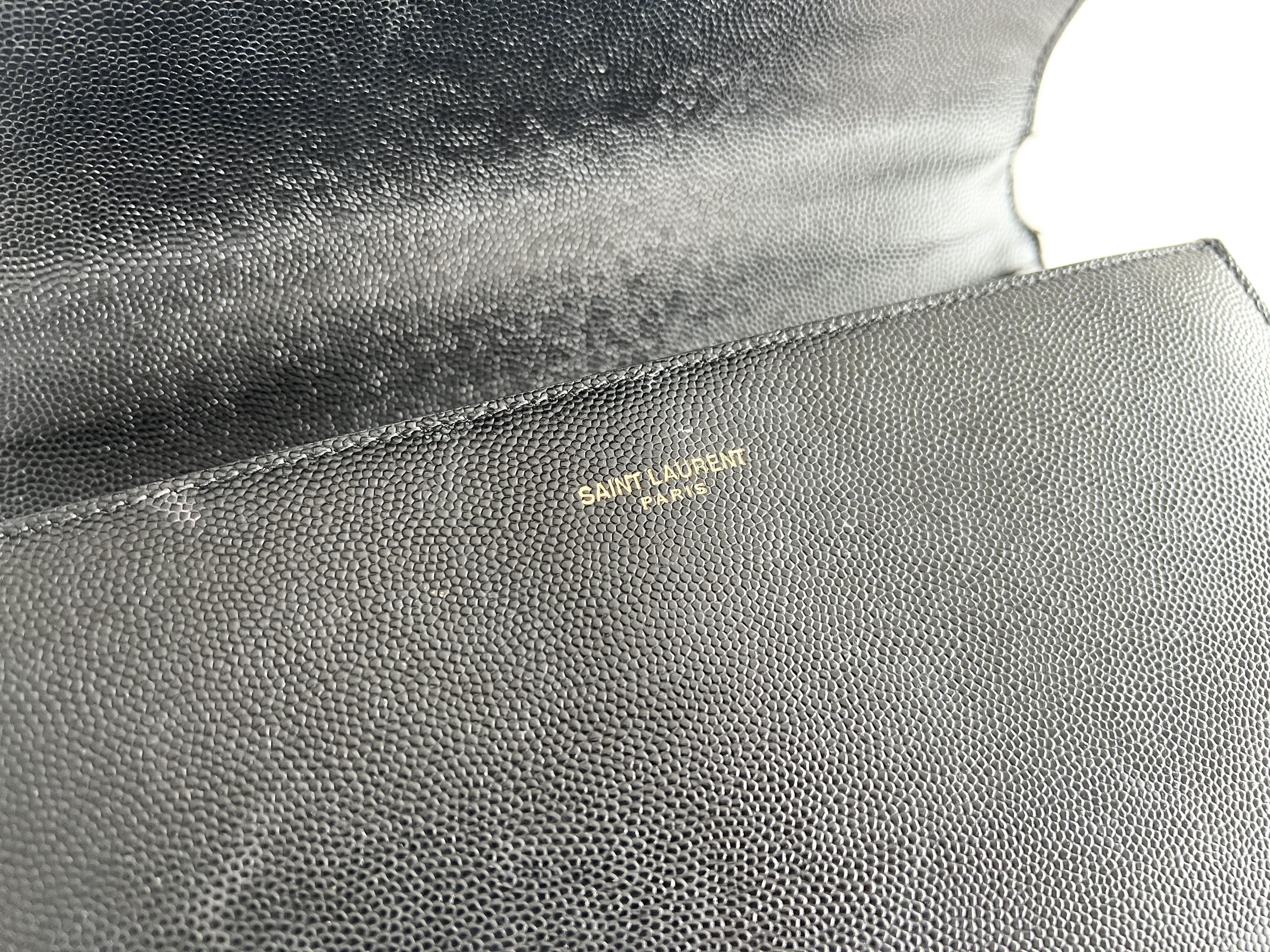 Cassandra Logo Top Handle Leather 2-Way Handbag — view 6