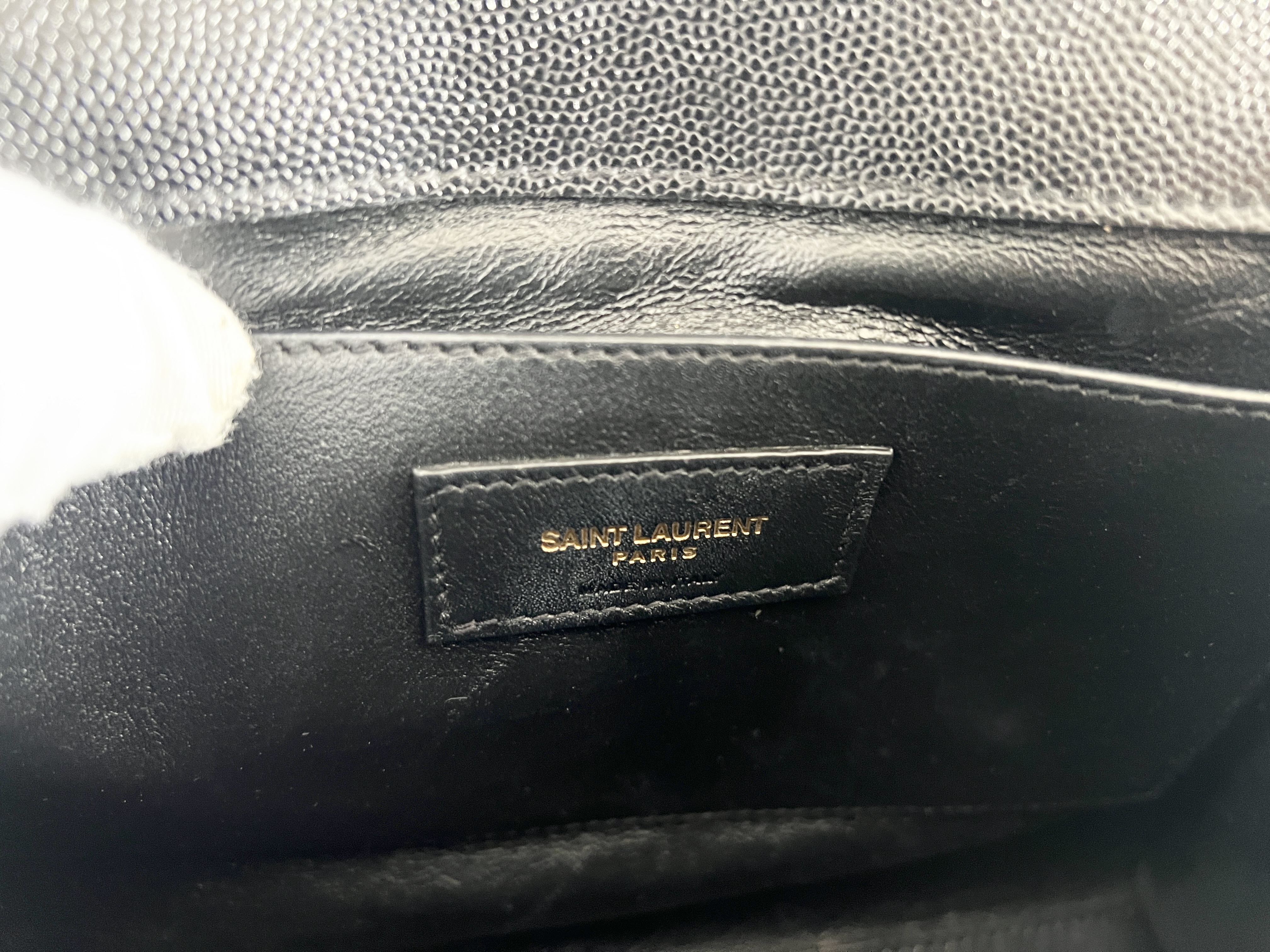 Cassandra Logo Top Handle Leather 2-Way Handbag — view 9