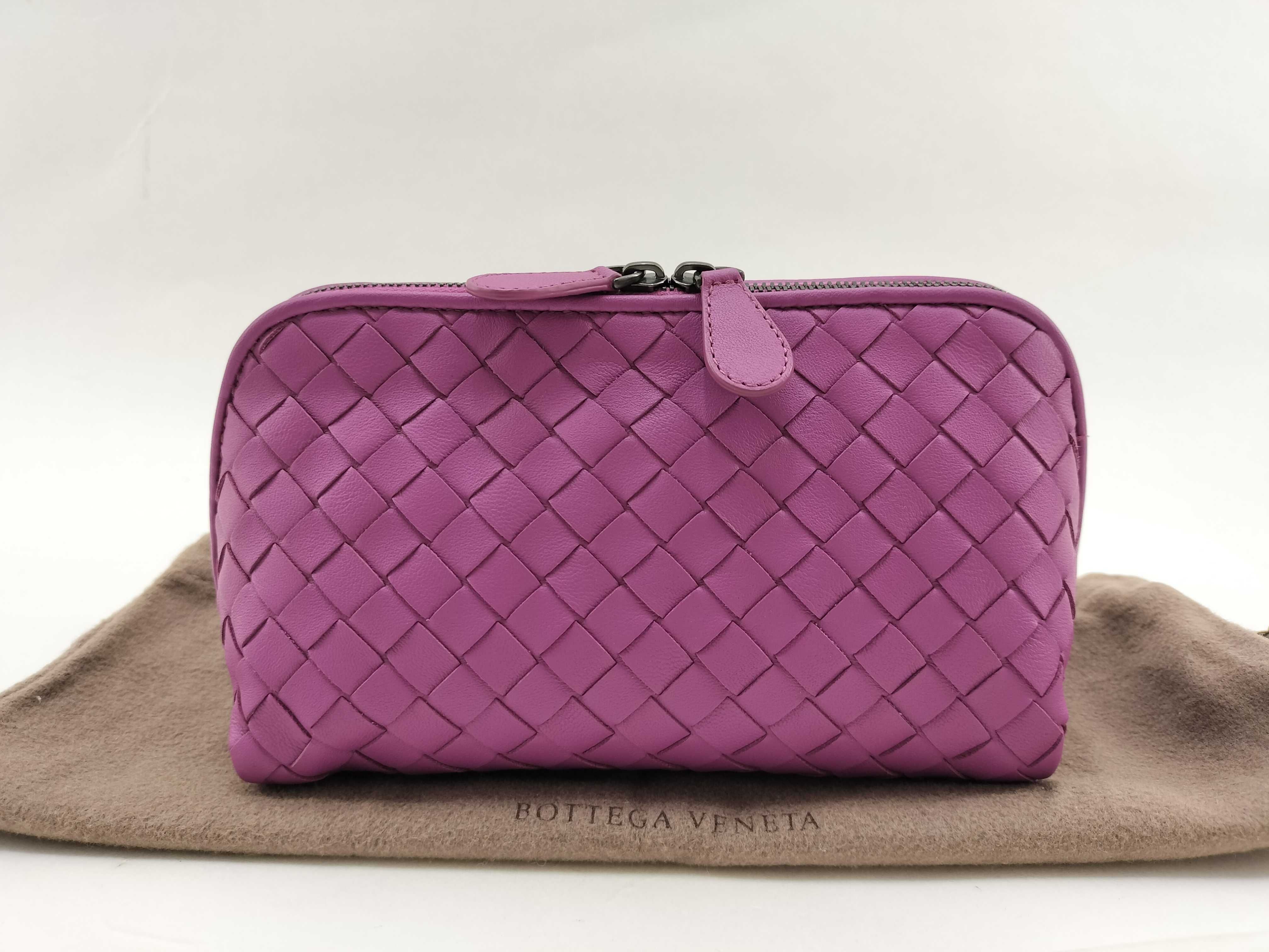 Intrecciato Makeup Pouch