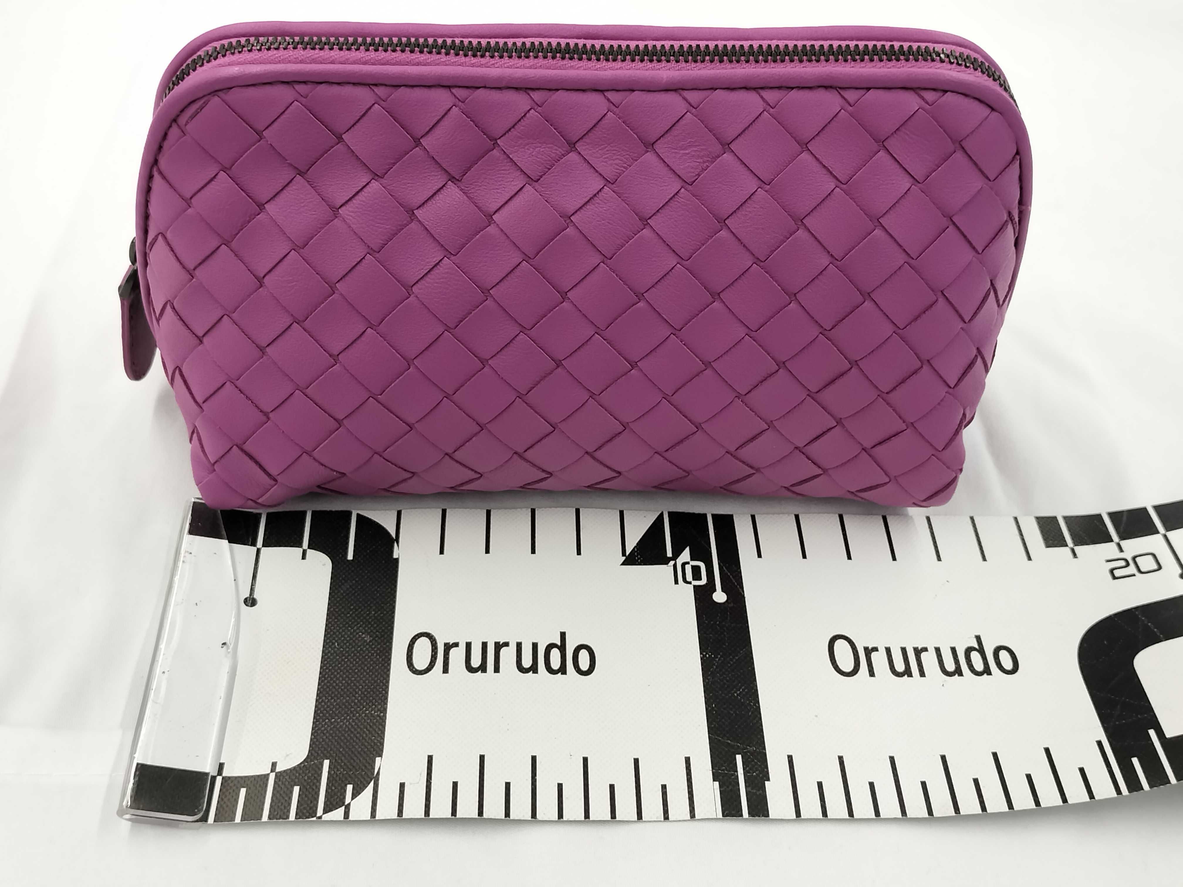 Intrecciato Makeup Pouch — view 14