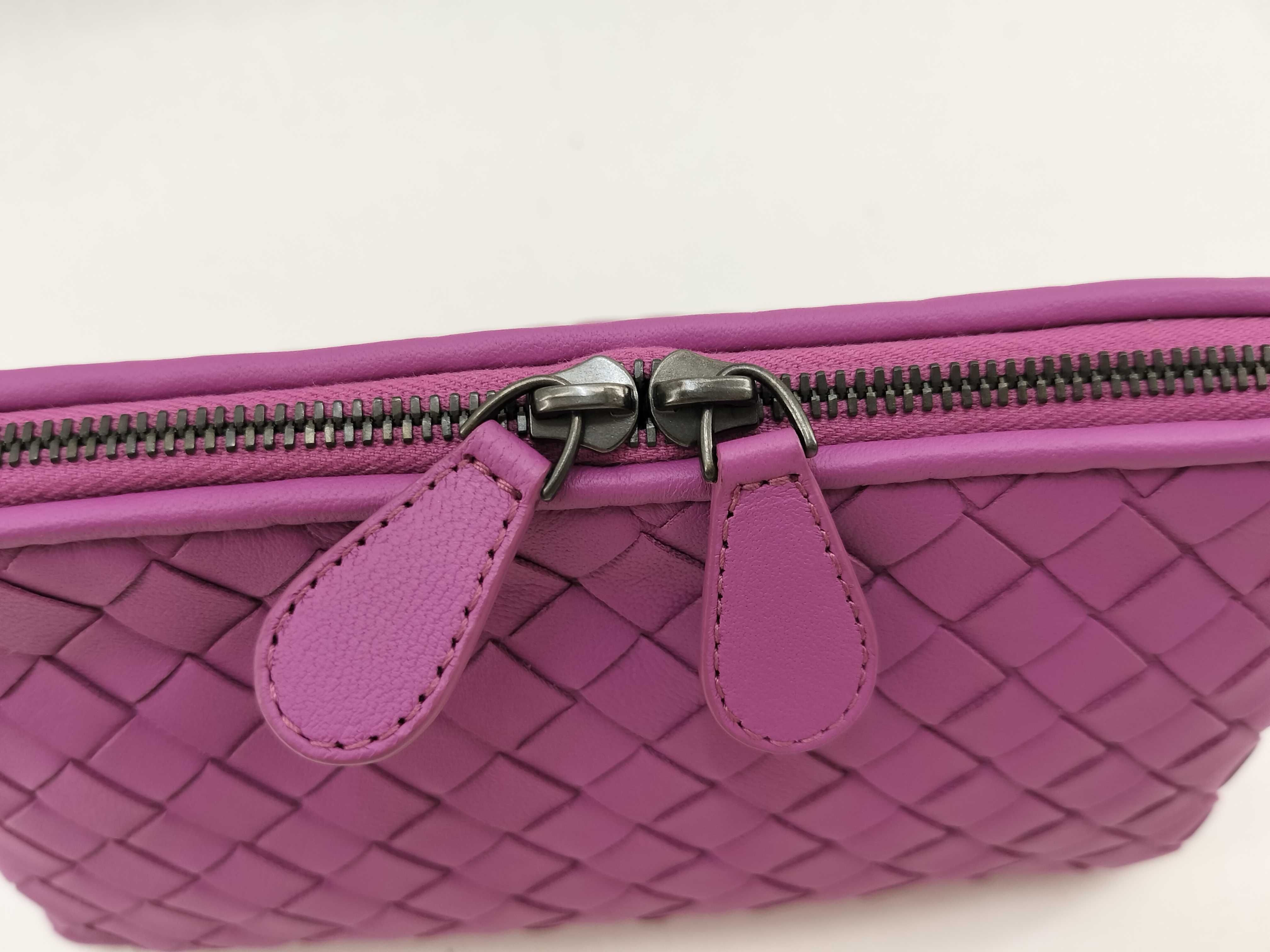 Intrecciato Makeup Pouch — view 4