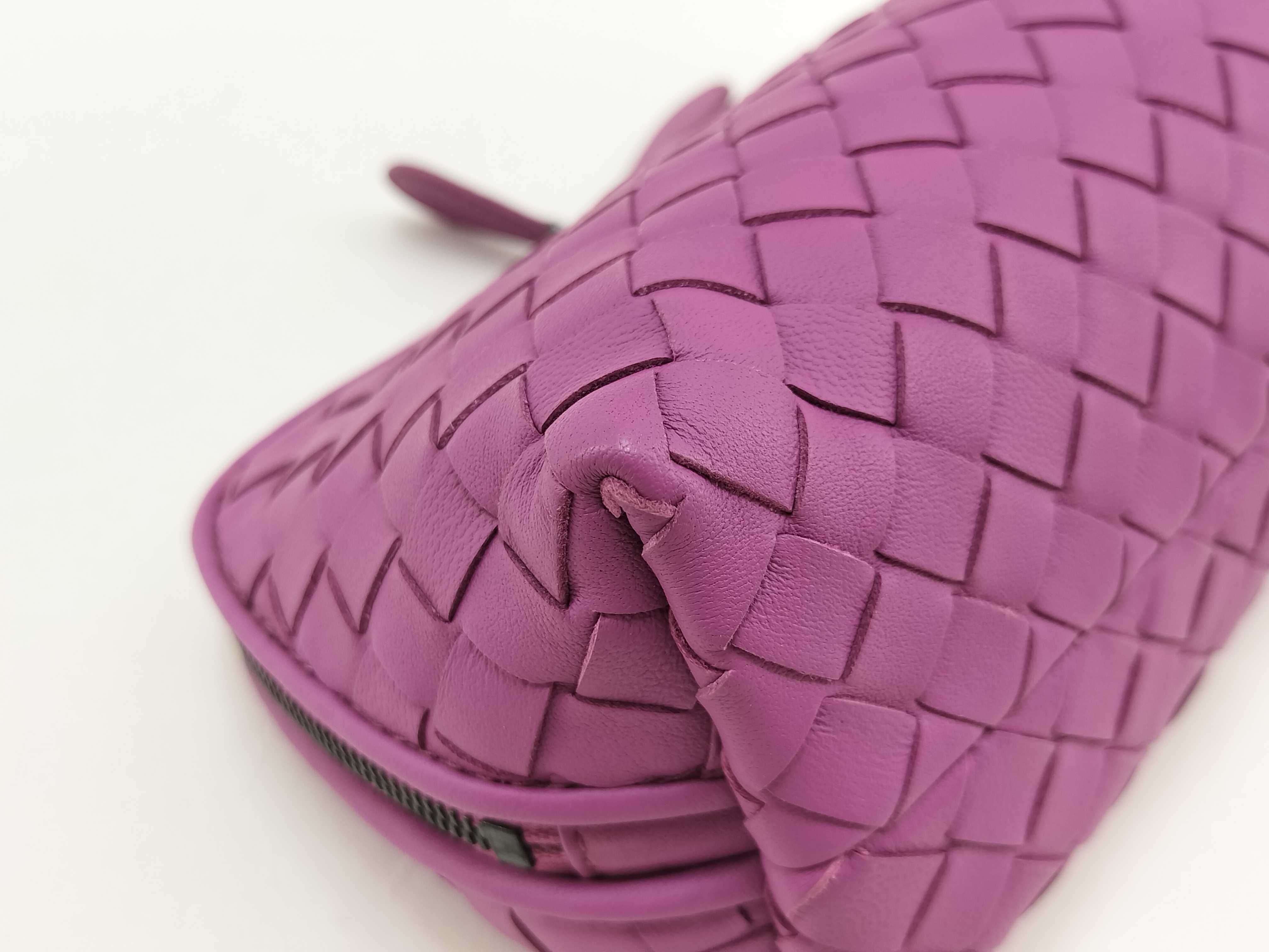 Intrecciato Makeup Pouch — view 6