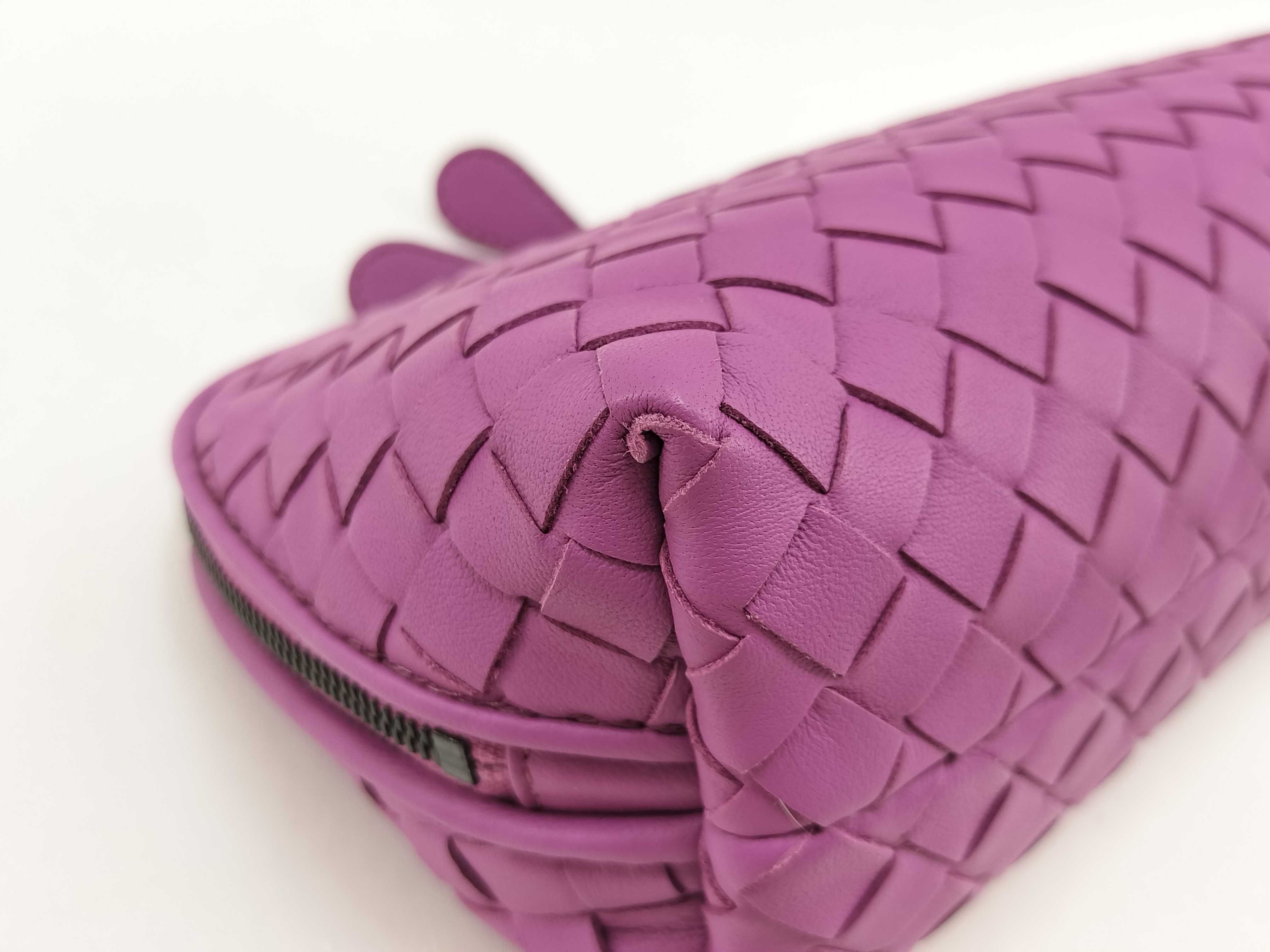 Intrecciato Makeup Pouch — view 7