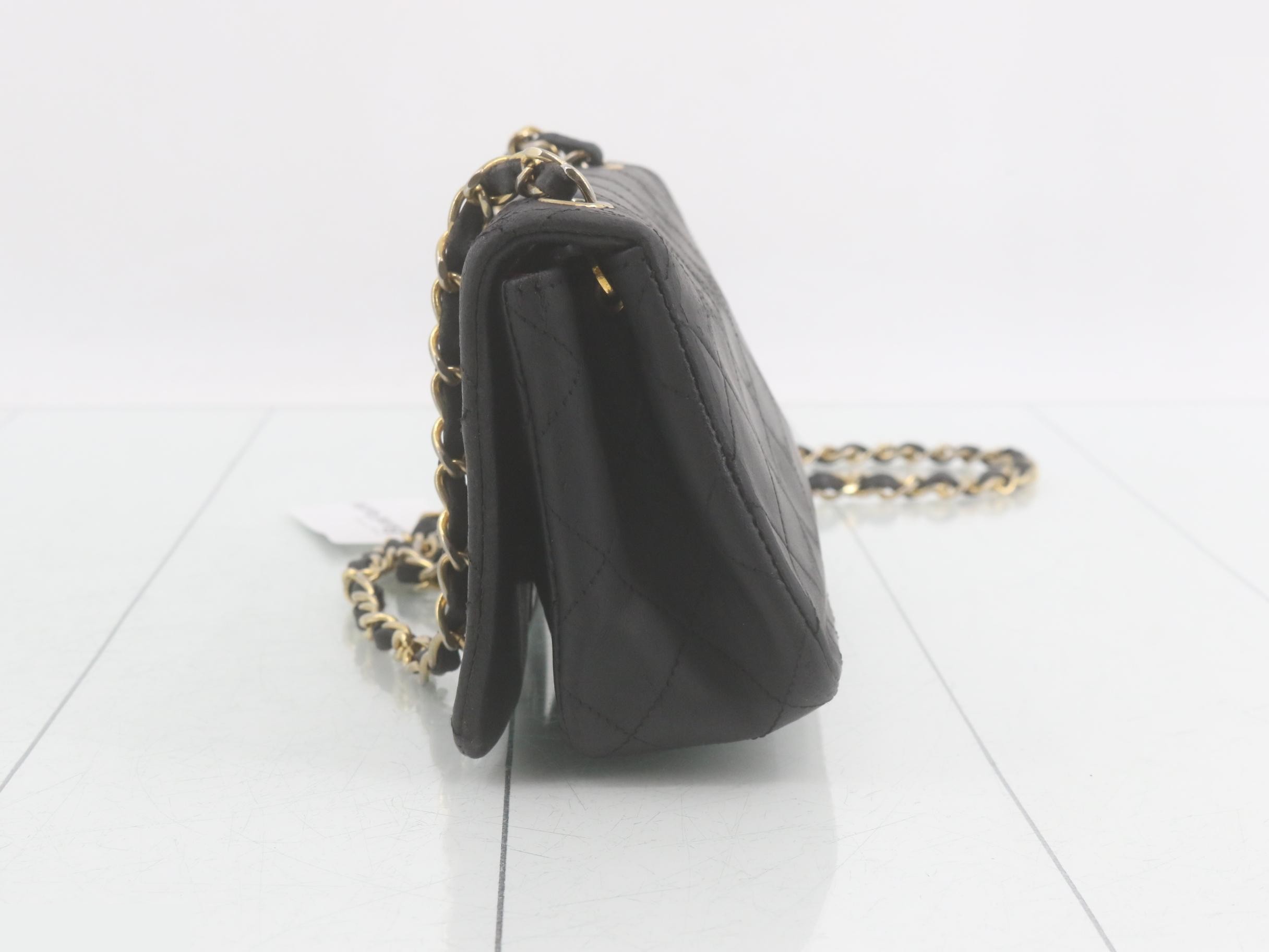 Mini Matelassé Shoulder Bag, Unit 1 — view 3