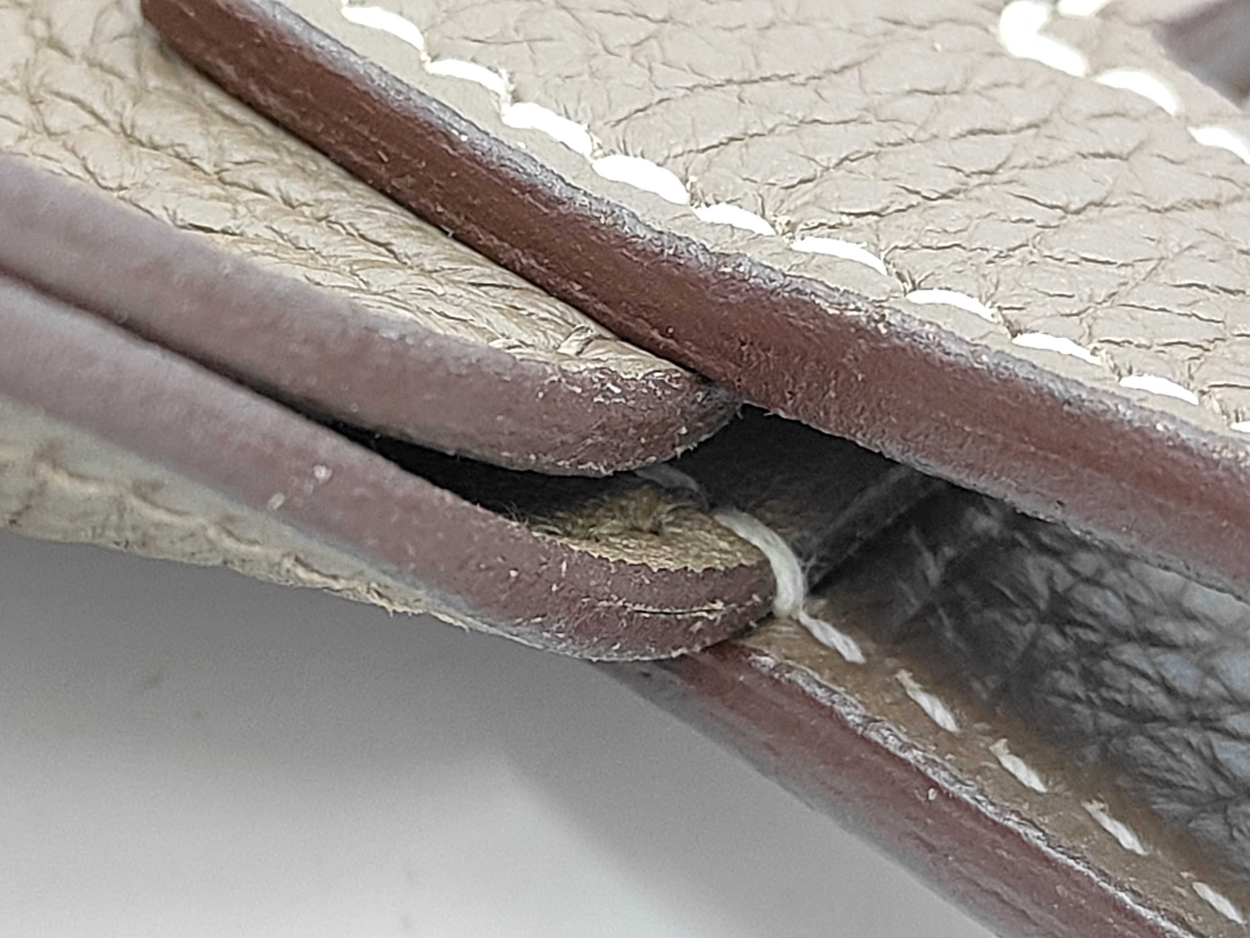 Alzan 31 Silver Hardware Etoupe Shoulder Bag — view 11