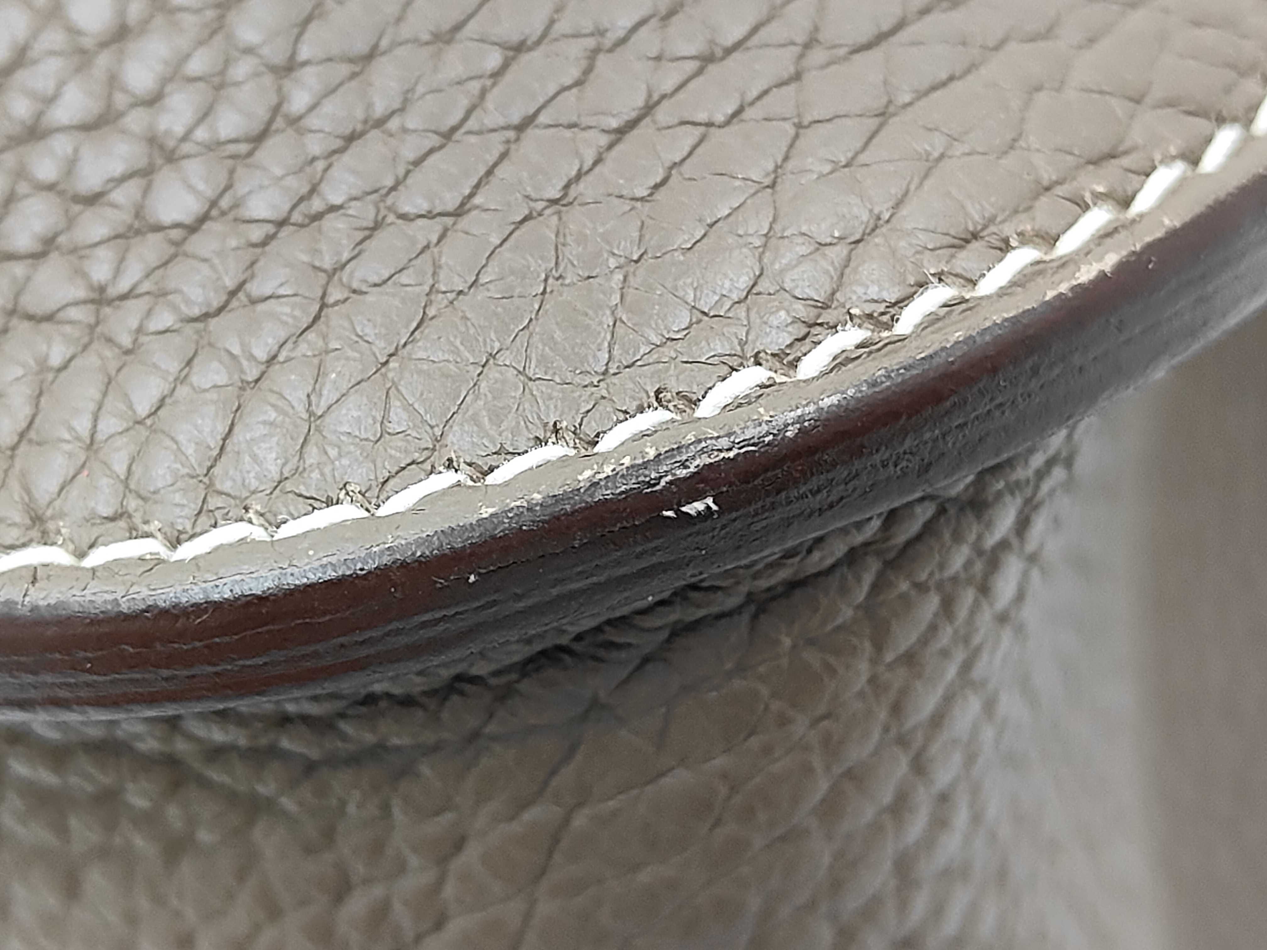 Alzan 31 Silver Hardware Etoupe Shoulder Bag — view 5