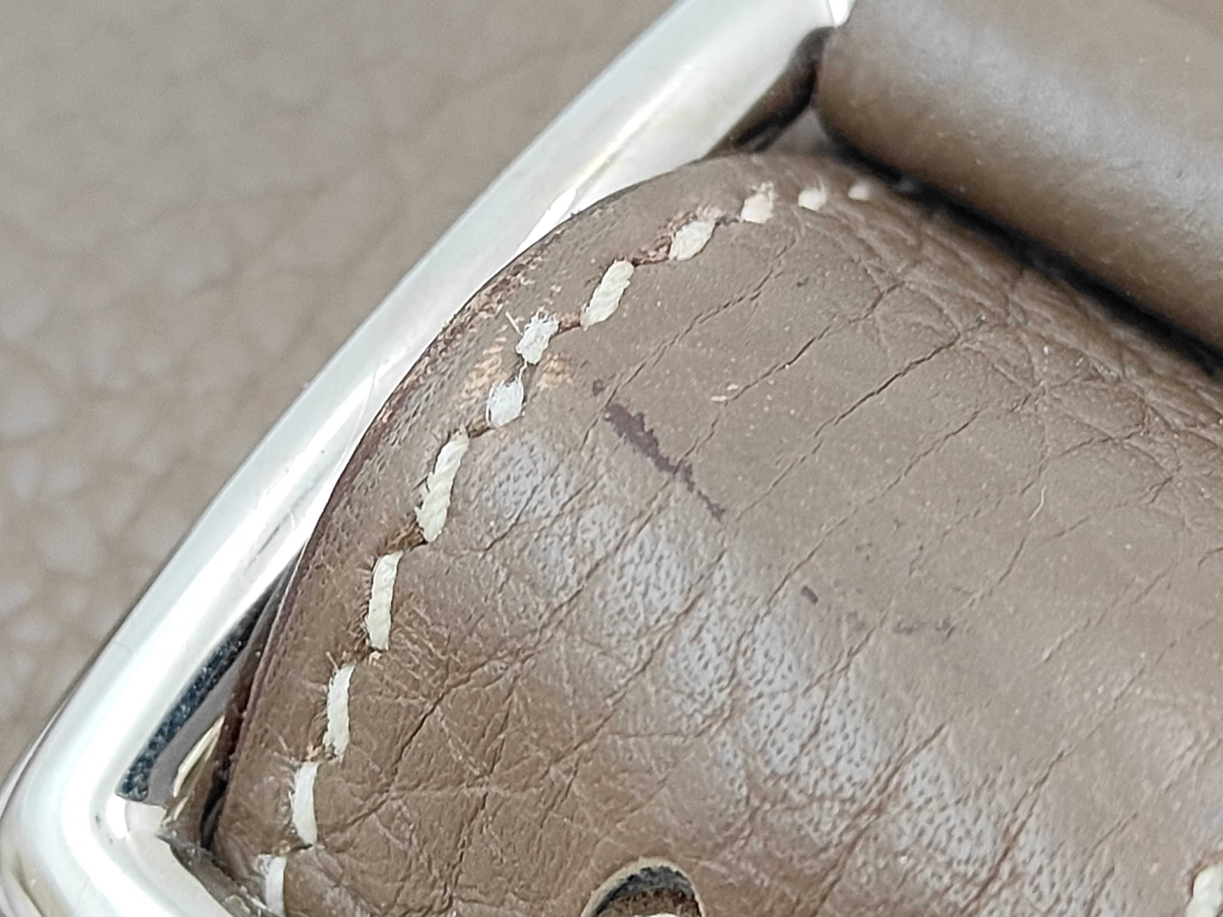 Alzan 31 Silver Hardware Etoupe Shoulder Bag — view 6