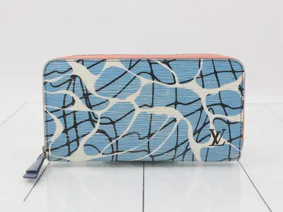 Lv Epi TN4185 Aqua Zippy Wallet