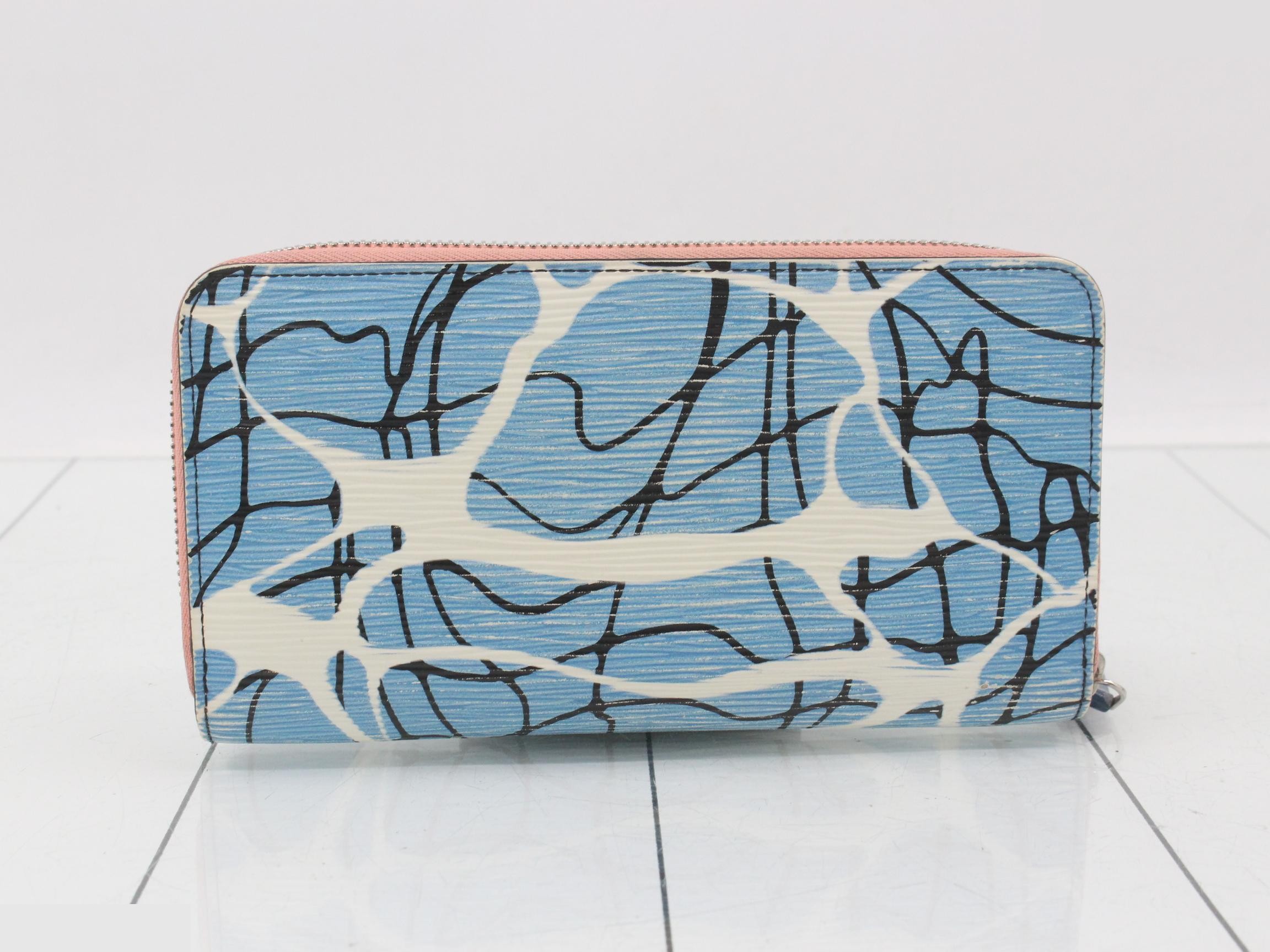Lv Epi TN4185 Aqua Zippy Wallet — view 2