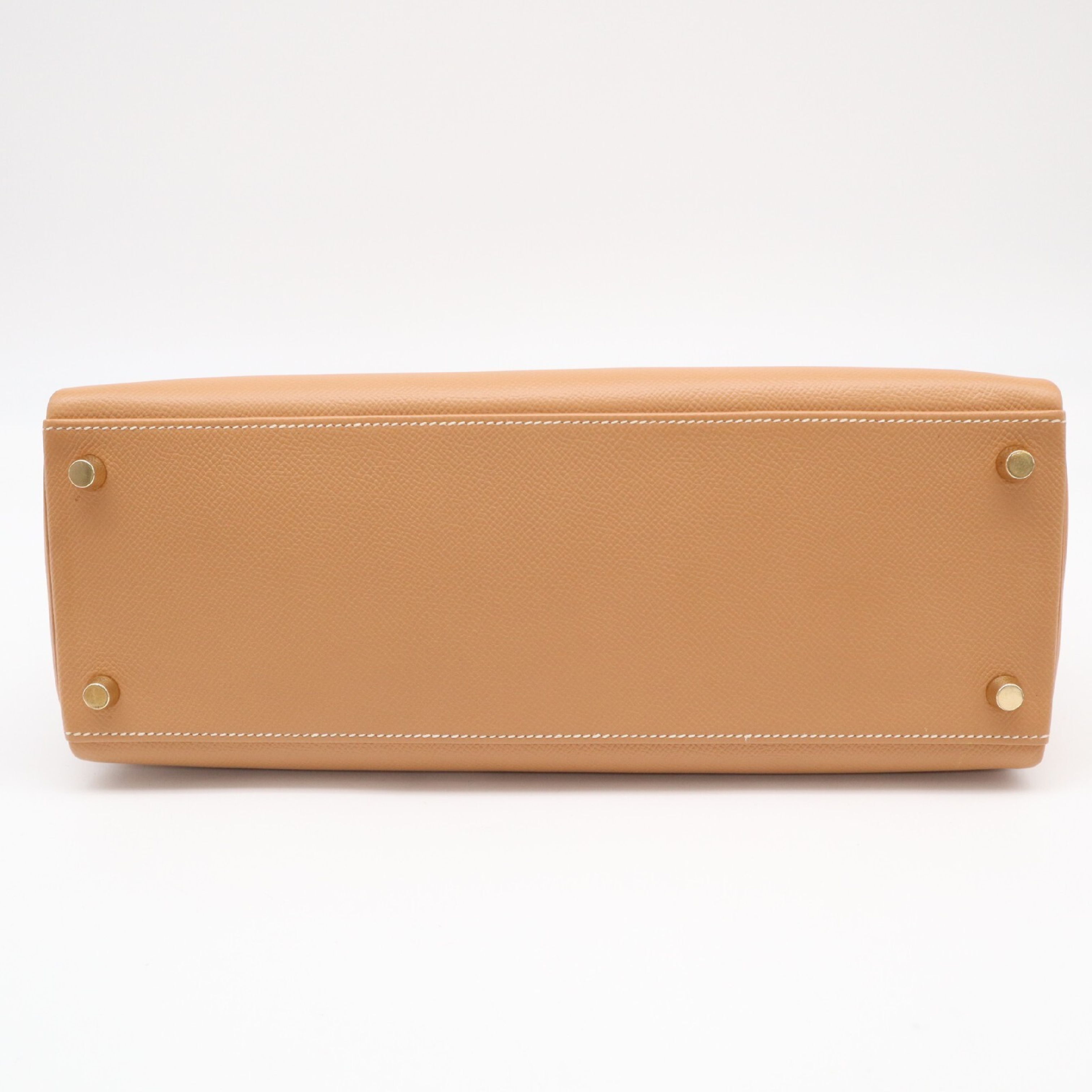 Courchevel Kelly 32 C stamp handbag — view 6