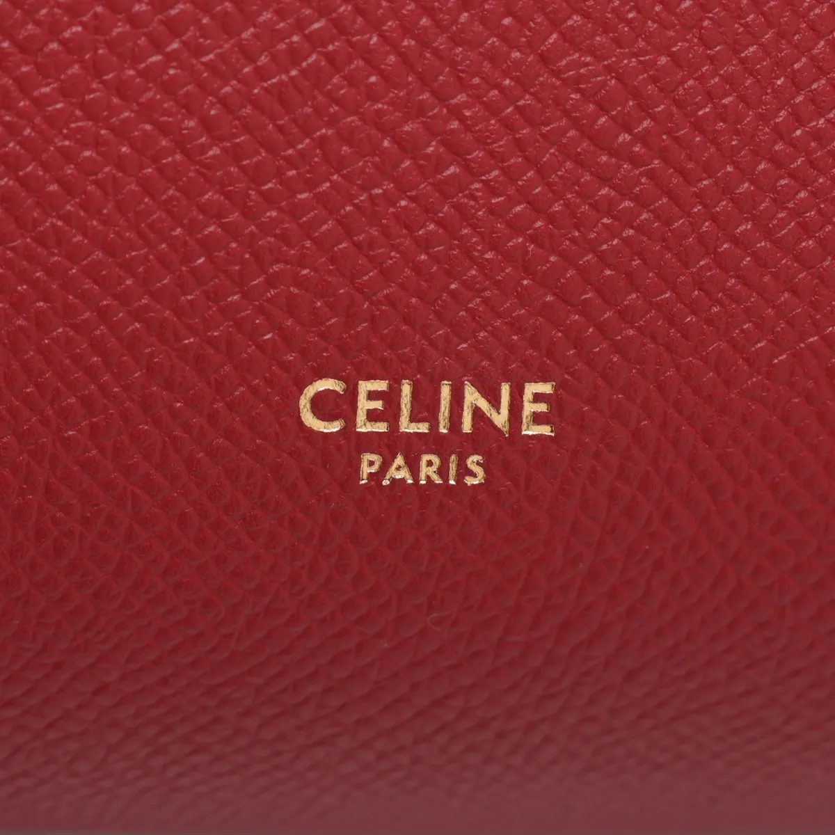 Belt Bag Micro Leather 2-Way Handbag Red — view 11