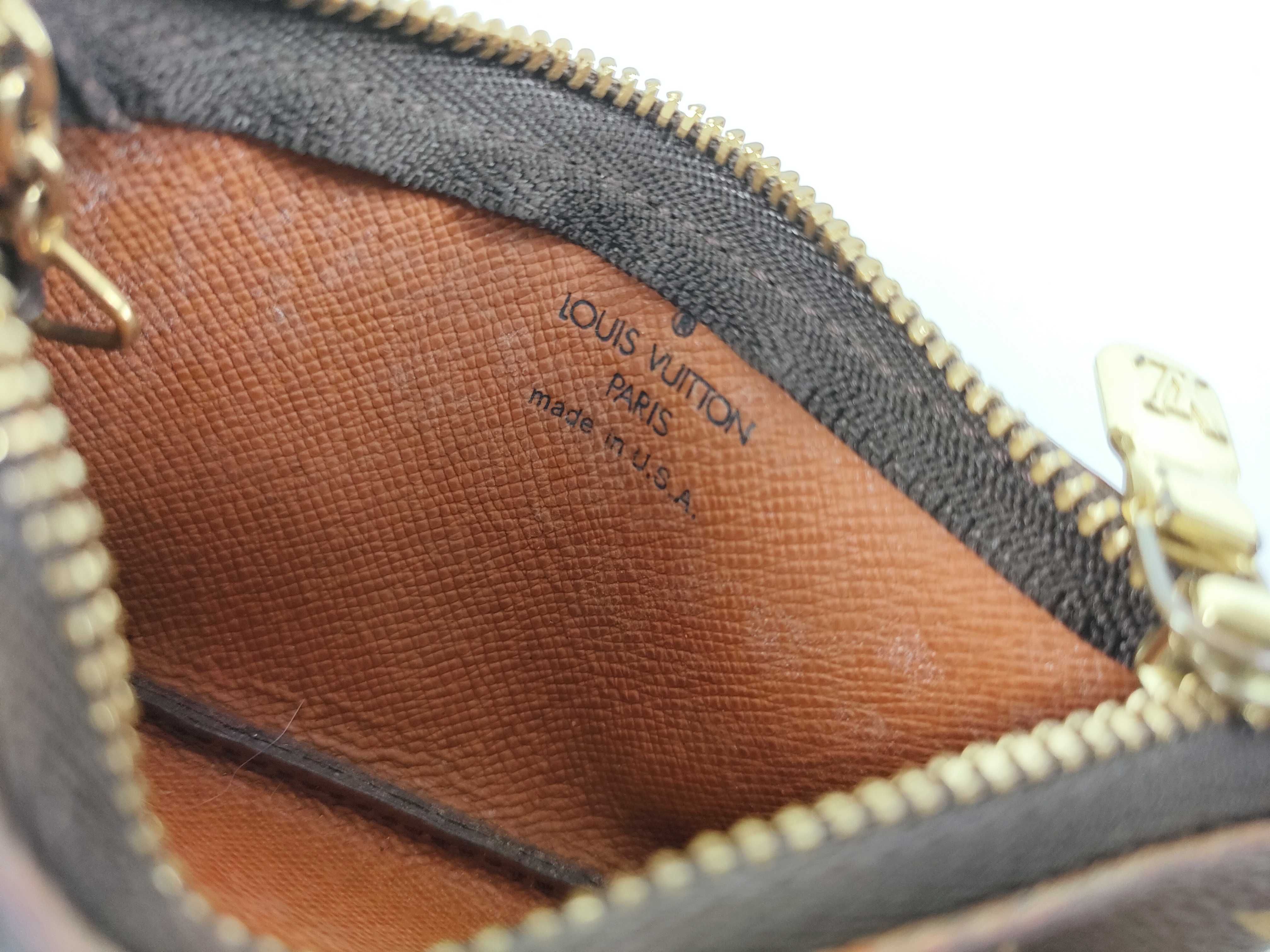 Monogram Vuitton Pochette Clé Coin Case M62650 SD0959 Coin Case — view 12