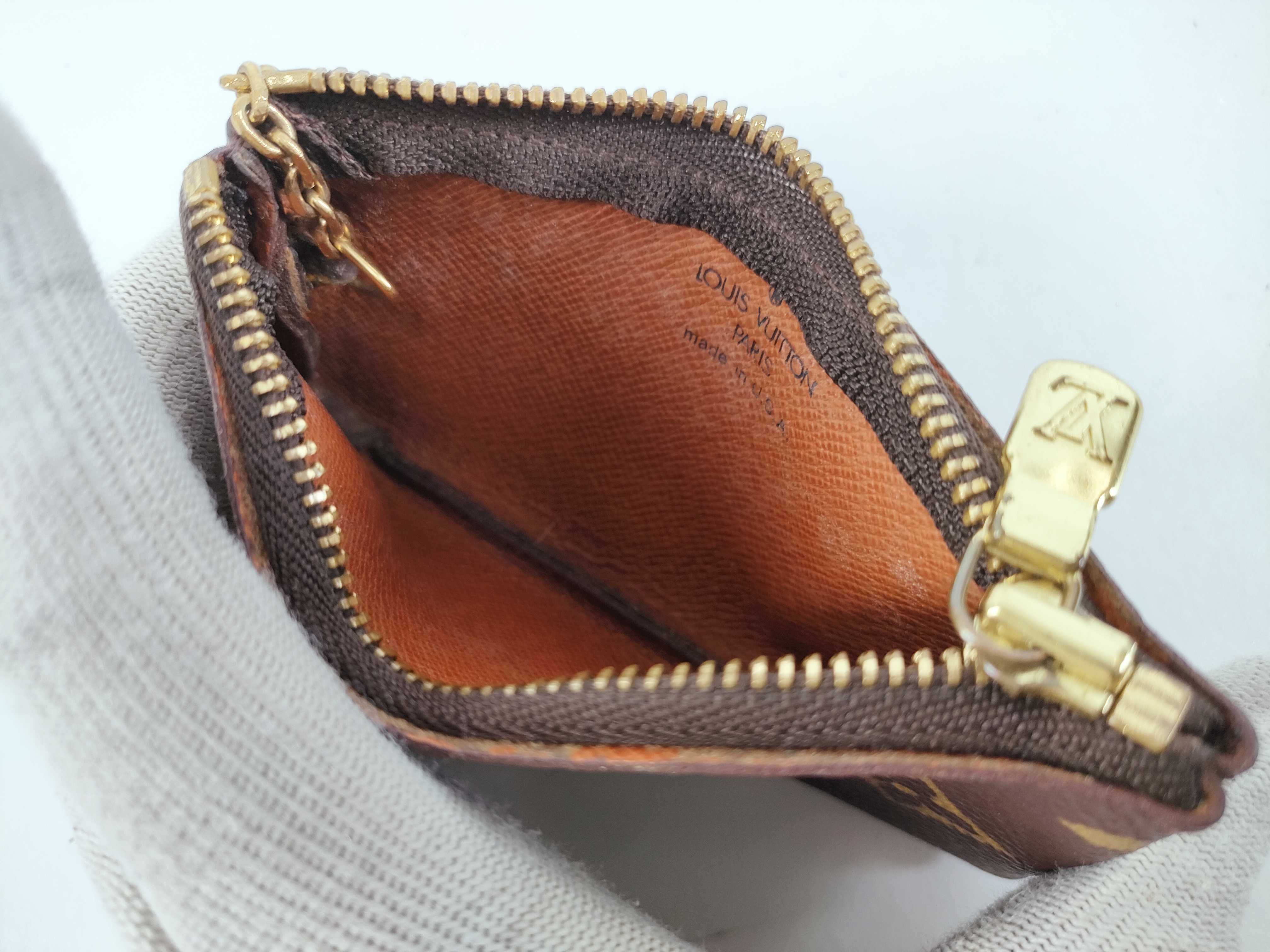 Monogram Vuitton Pochette Clé Coin Case M62650 SD0959 Coin Case — view 10