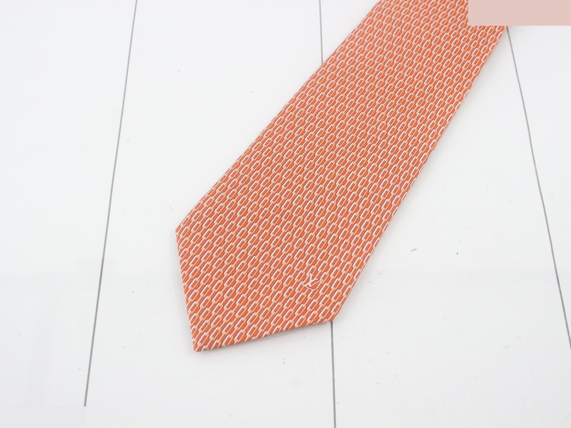 M75970 Necktie, Orange — view 2