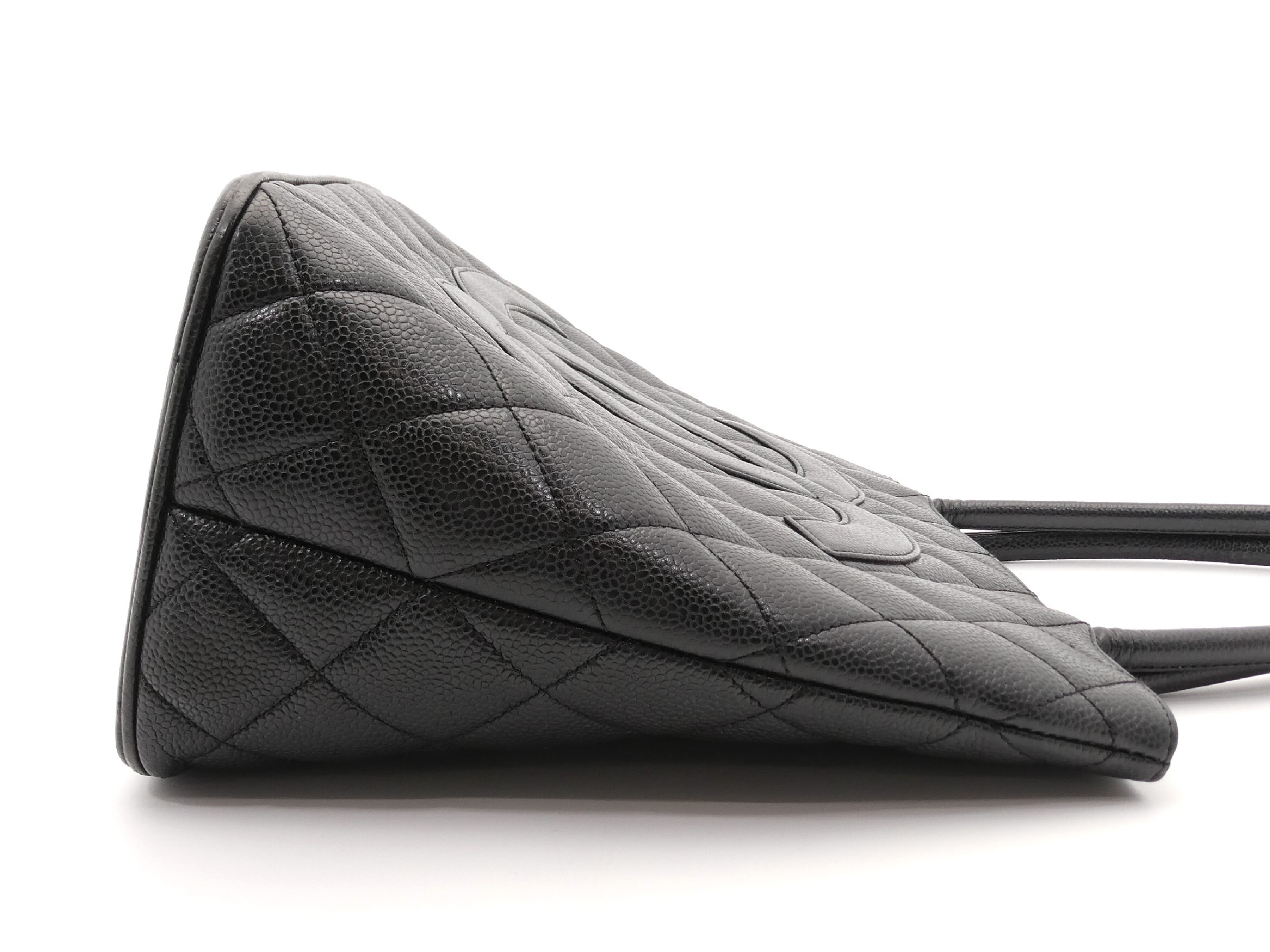 Reissue Tote Bag, Caviar Leather, Coco Mark — view 4