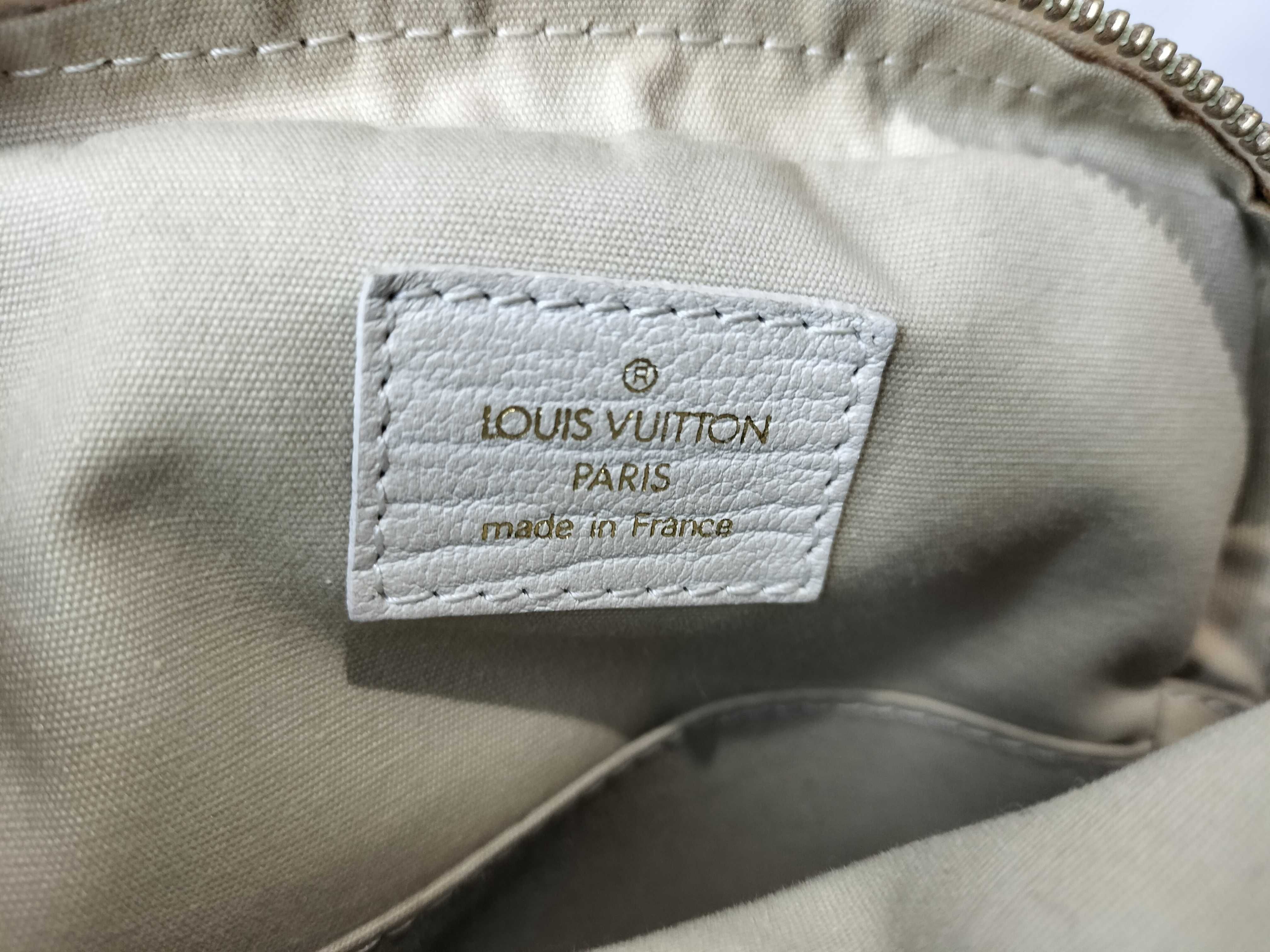 Monogram Mini Lin M95318 Danube Shoulder Bag White Shoulder Bag — view 10