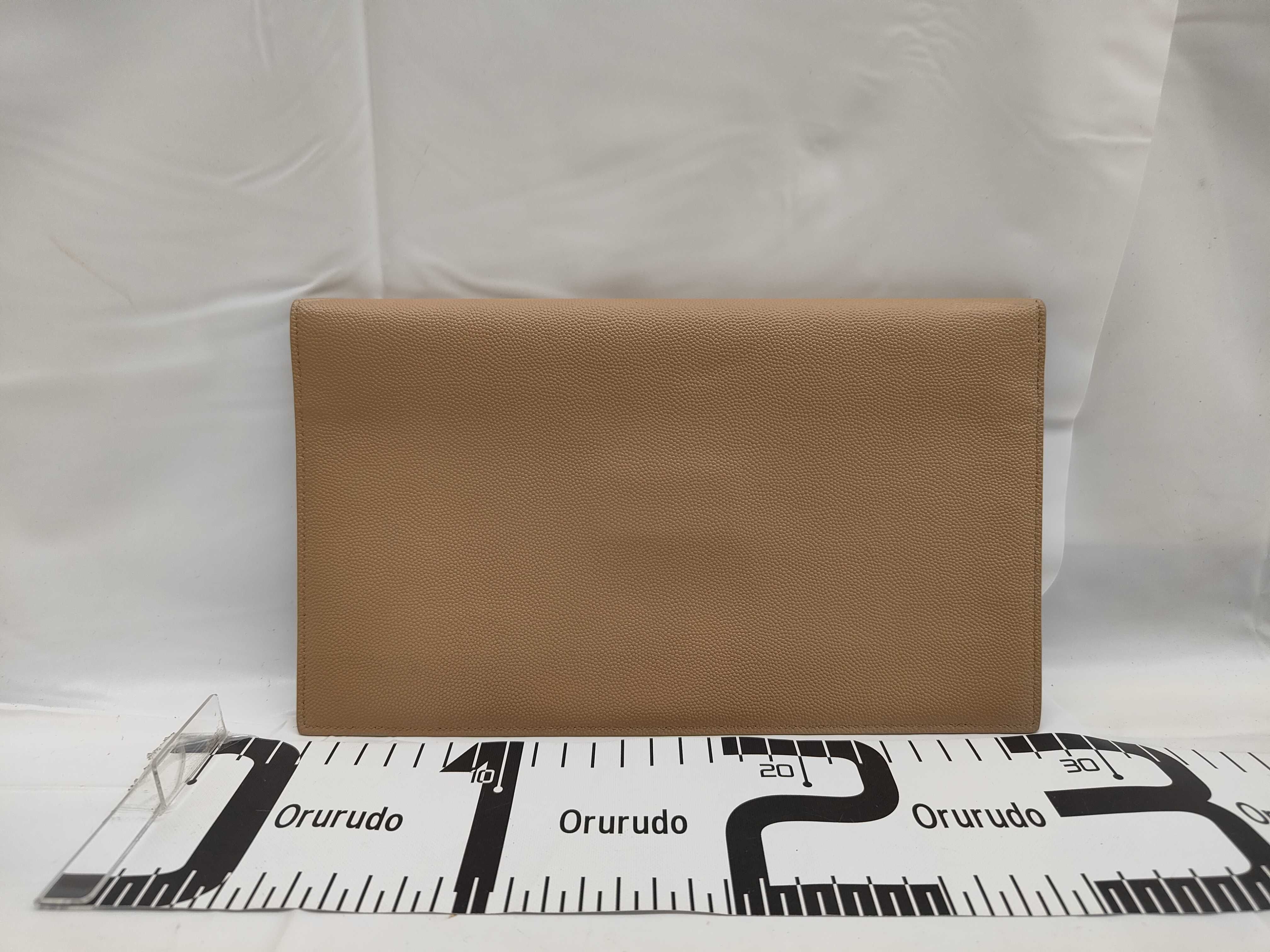 Grain de Poudre Embossed Uptown Clutch — view 2