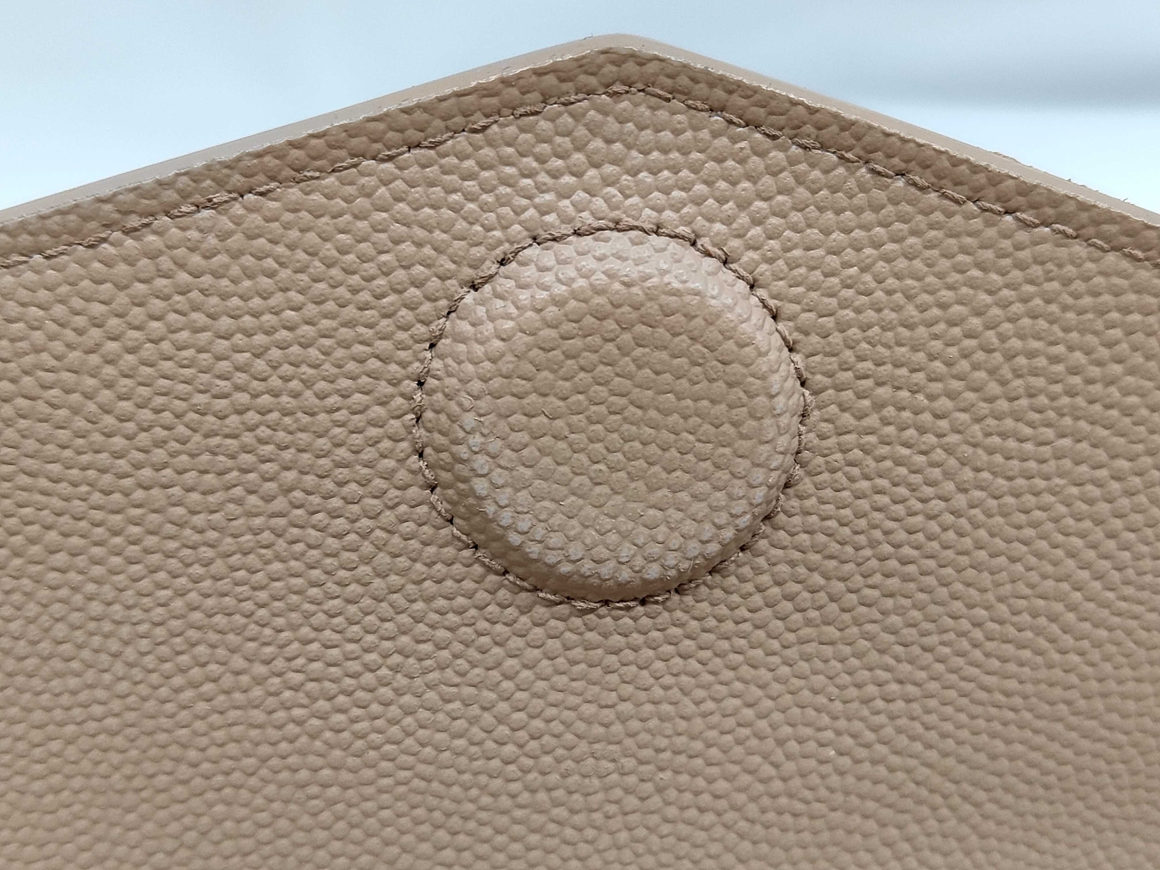 Grain de Poudre Embossed Uptown Clutch — view 8