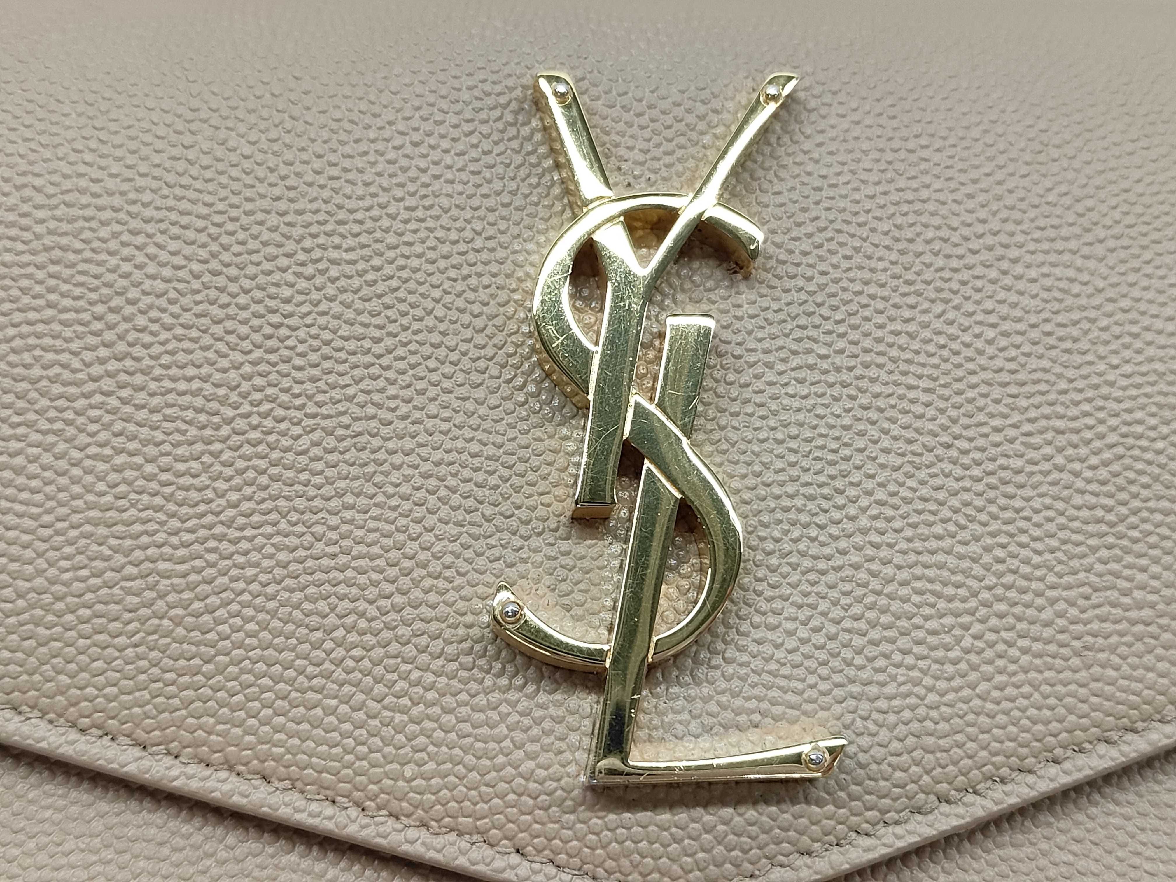 Grain de Poudre Embossed Uptown Clutch — view 9