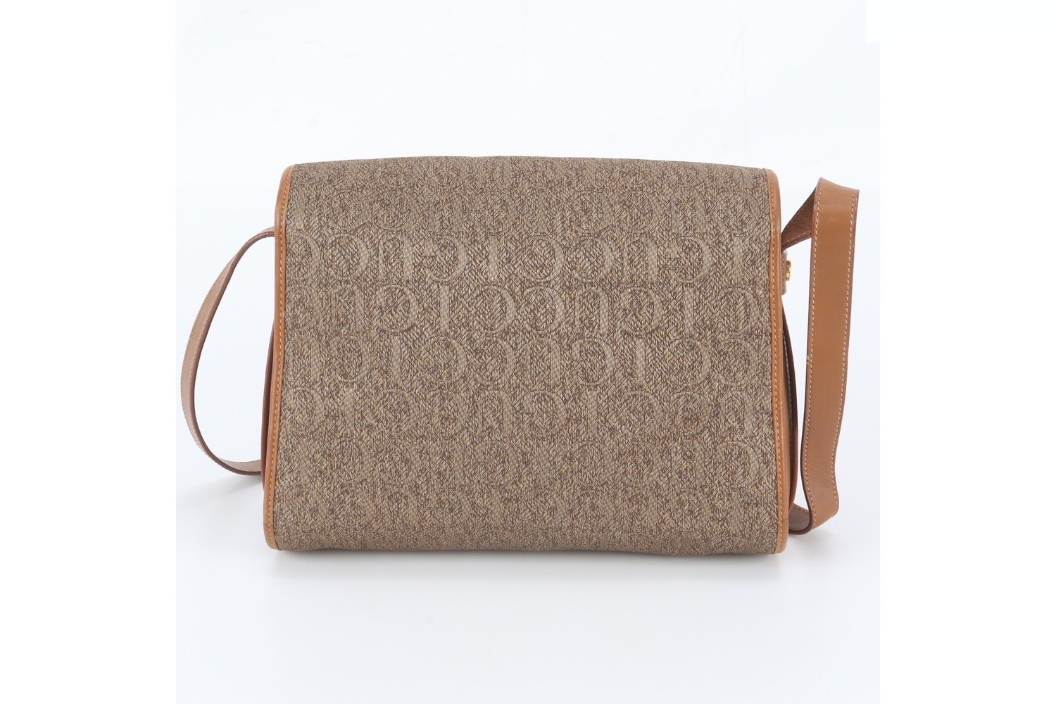 Vintage Gucci Logo all-over pattern 001 14 0712 Leather Shoulder Bag — view 3