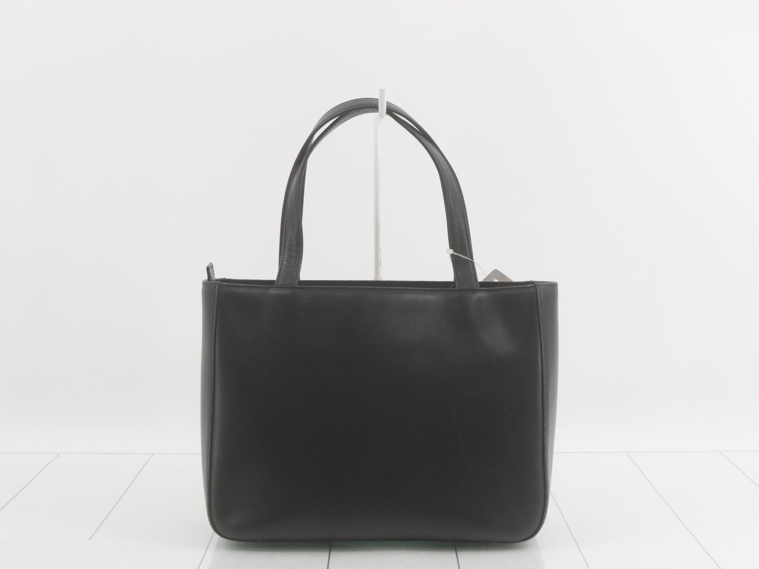 Leather, Black, W27.5 H20 D10 — view 2