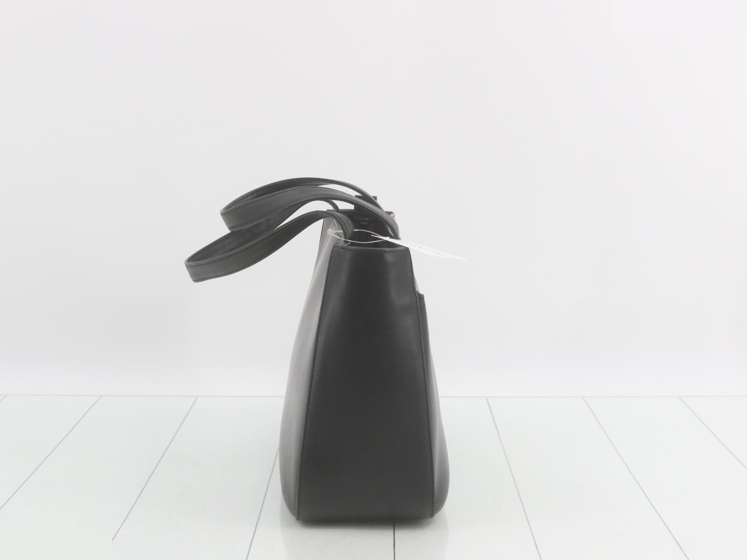 Leather, Black, W27.5 H20 D10 — view 4