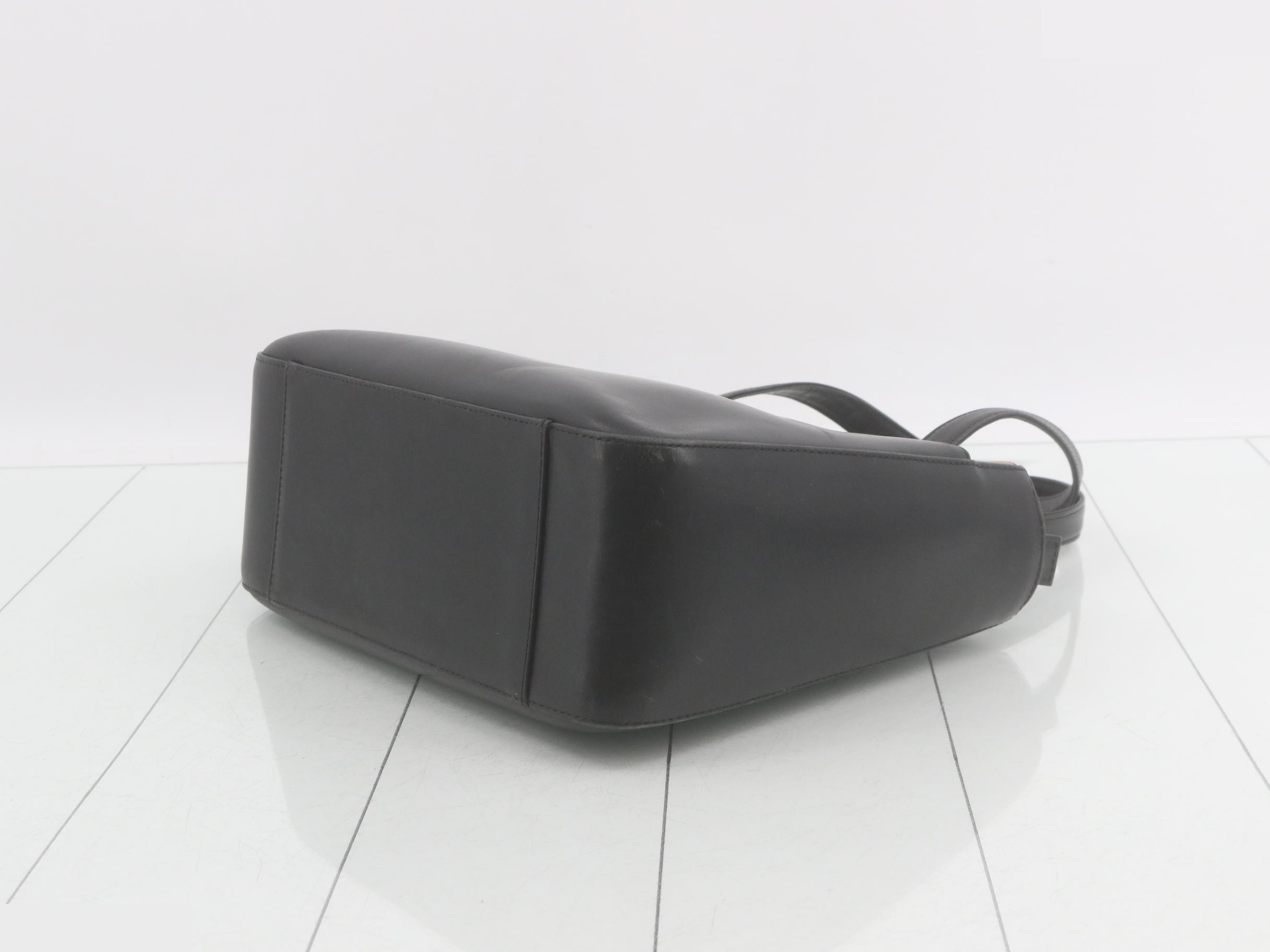 Leather, Black, W27.5 H20 D10 — view 6