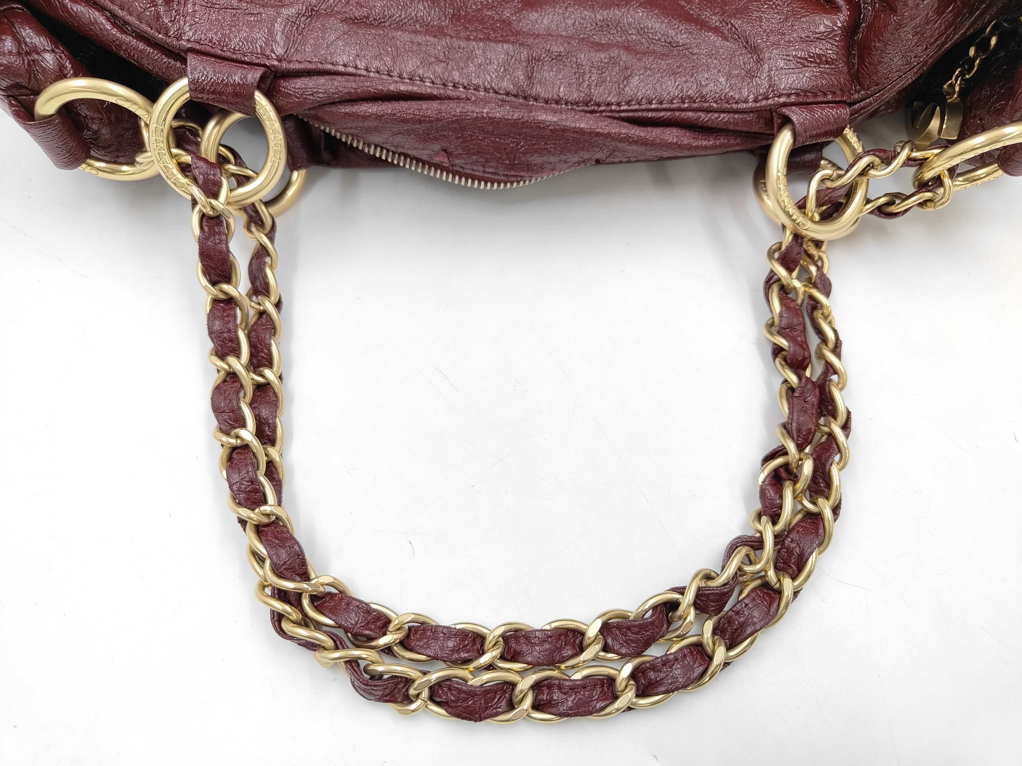 BAG PATENT BOWLING CHAIN ​​SHOULDER W/O CARD NO.11 11454645 Handbag — view 5