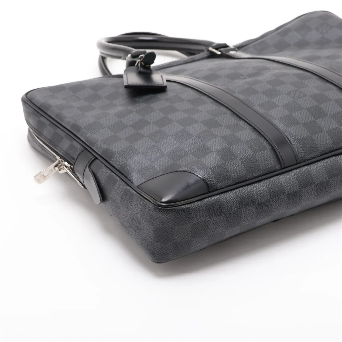 Damier Graphite Port Document Voyage N41125 BA2112 Black — view 4