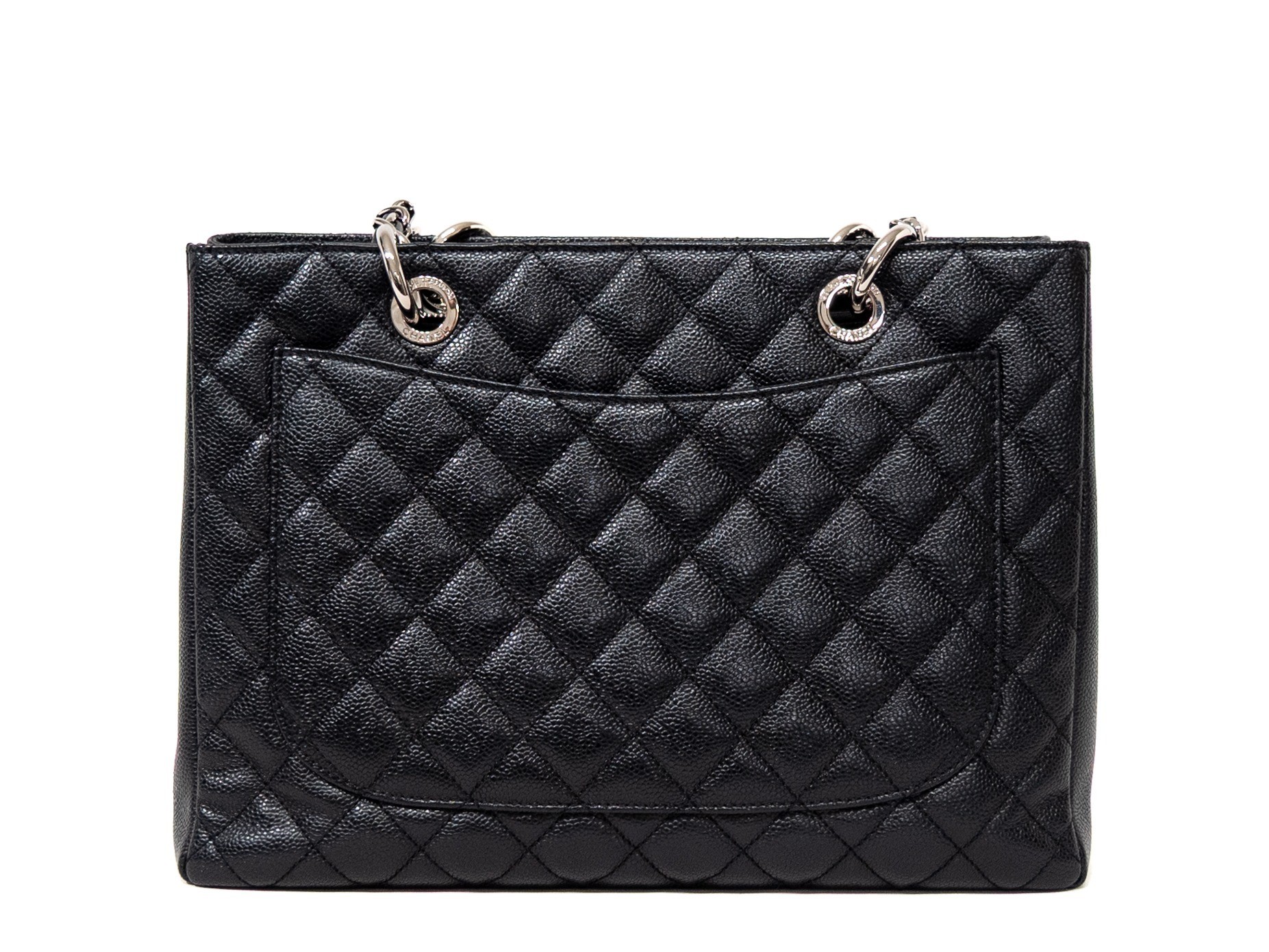 GST Seal Caviar Skin Chain Tote — view 2
