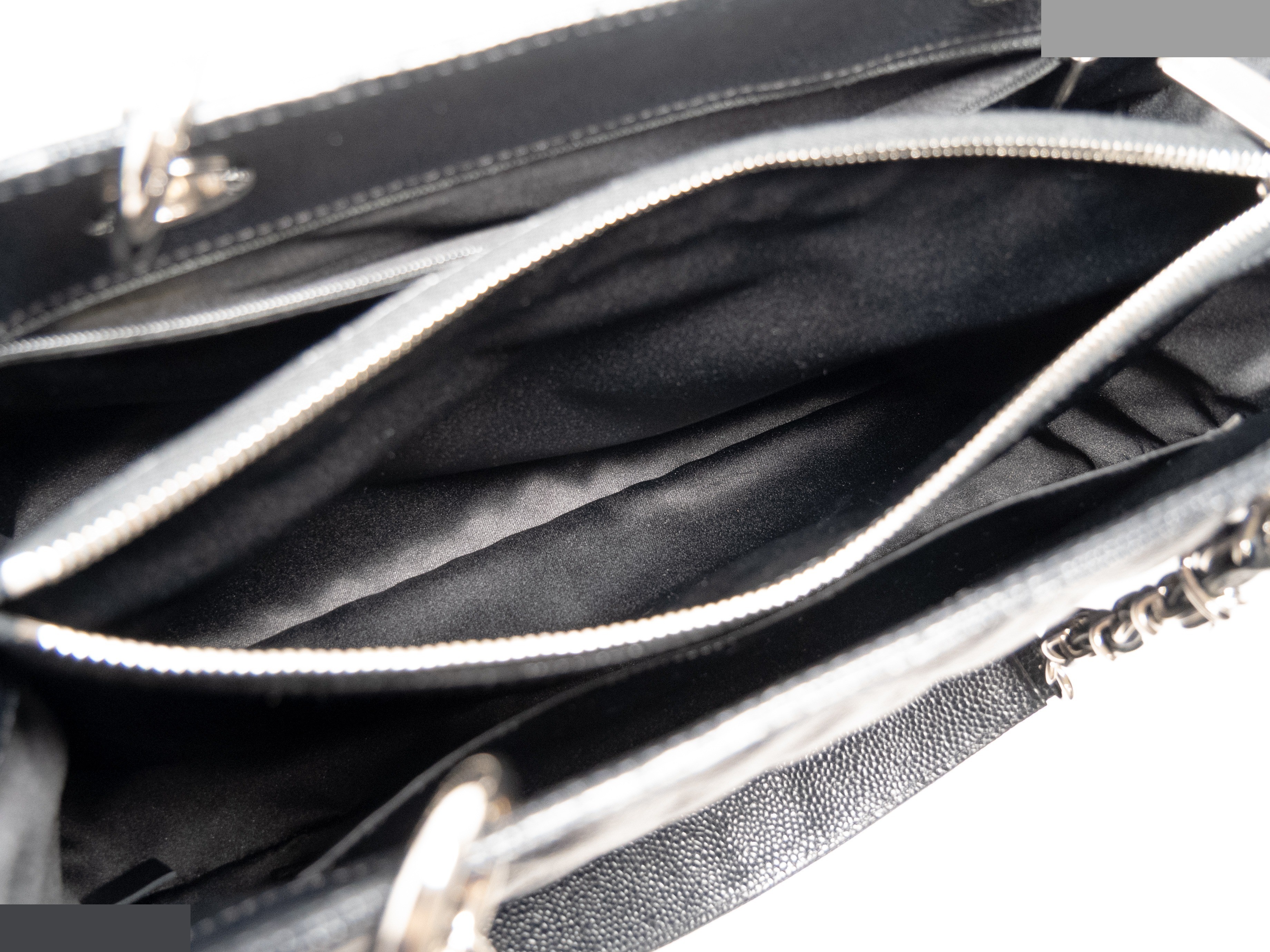GST Seal Caviar Skin Chain Tote — view 9