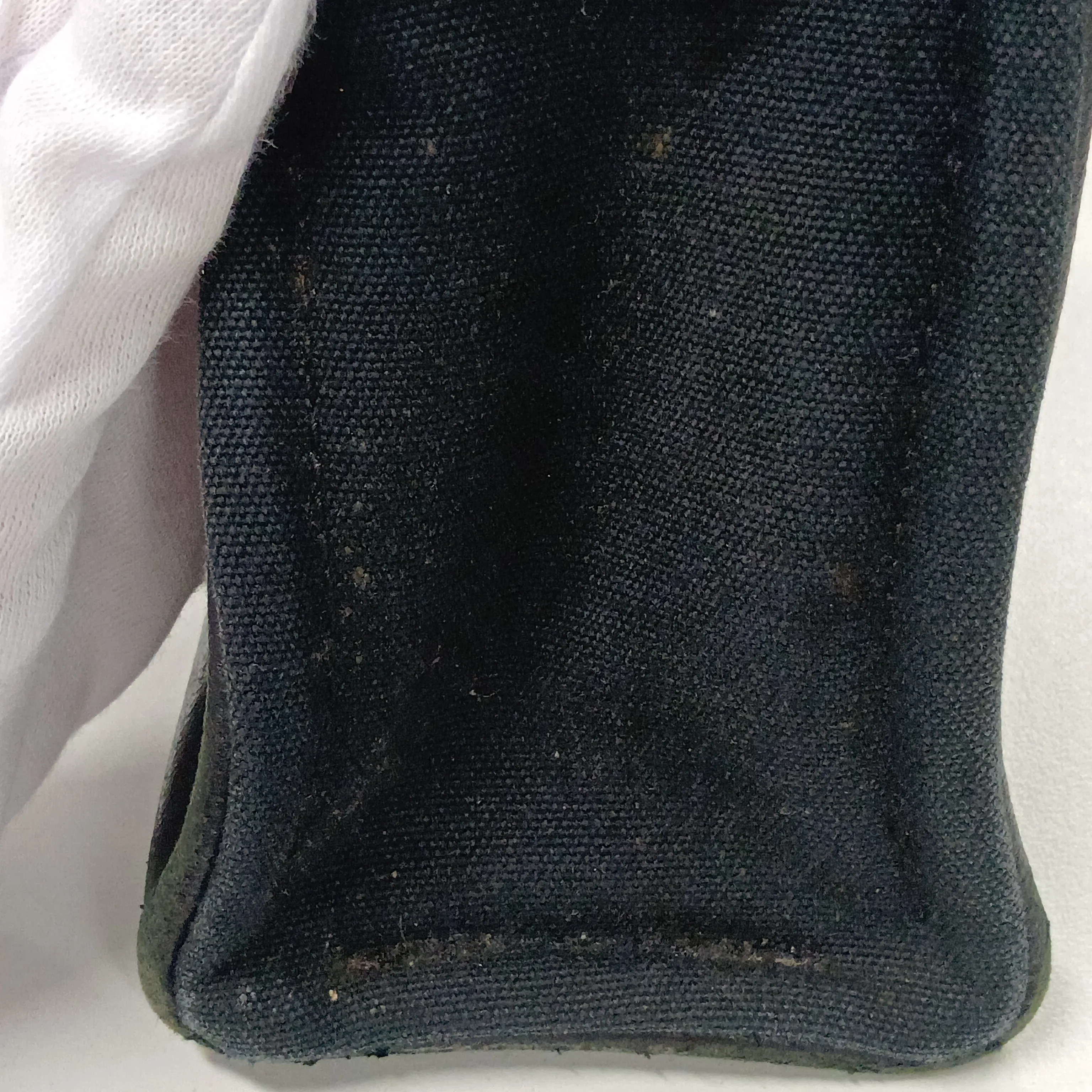 Fourre-Tout PM Canvas x Leather Black Silver Hardware — view 14