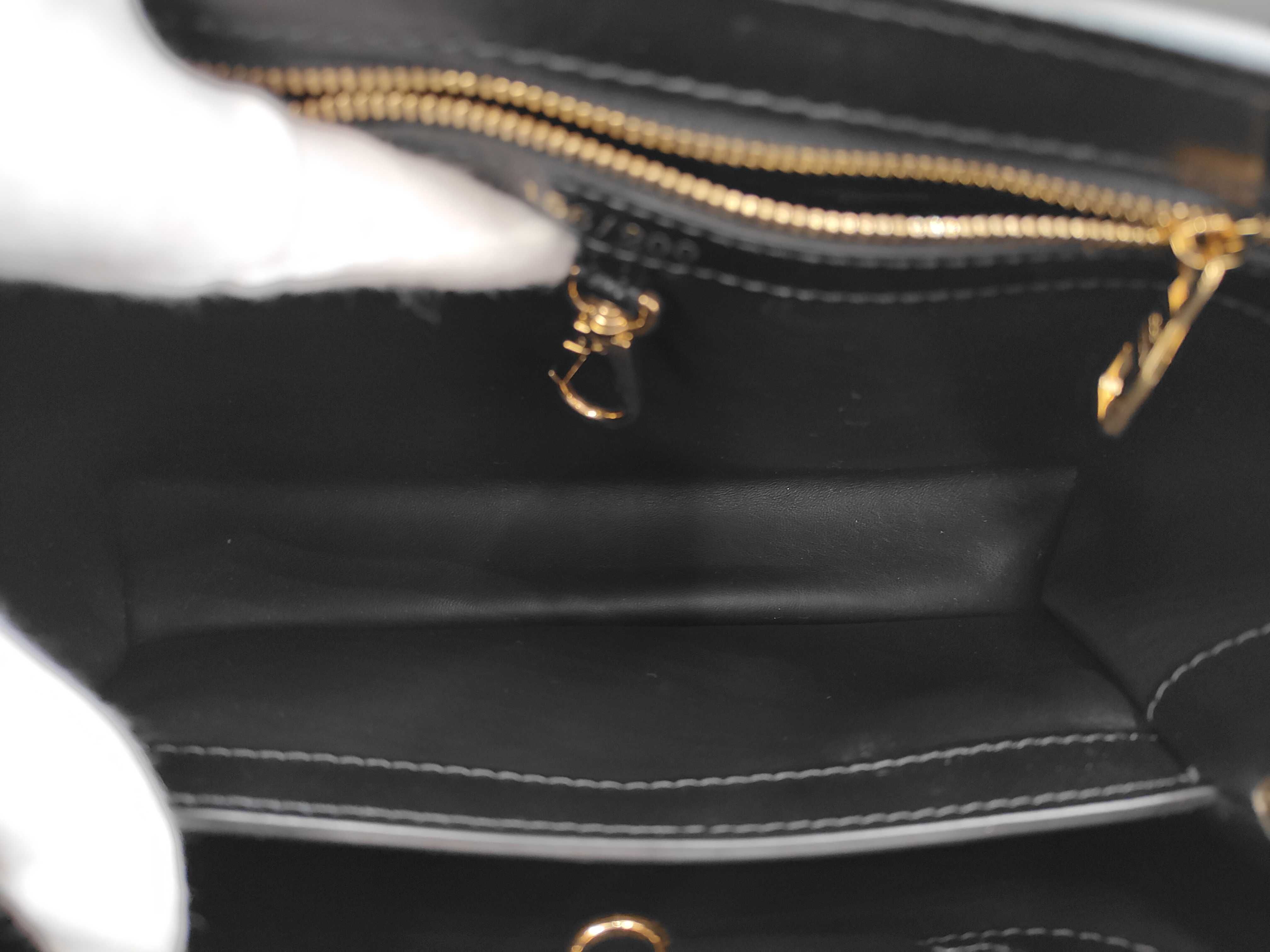M21414 Peter Marino Collaboration Arty Capucines MM IC Handbag with Dust Bag and Strap — view 9