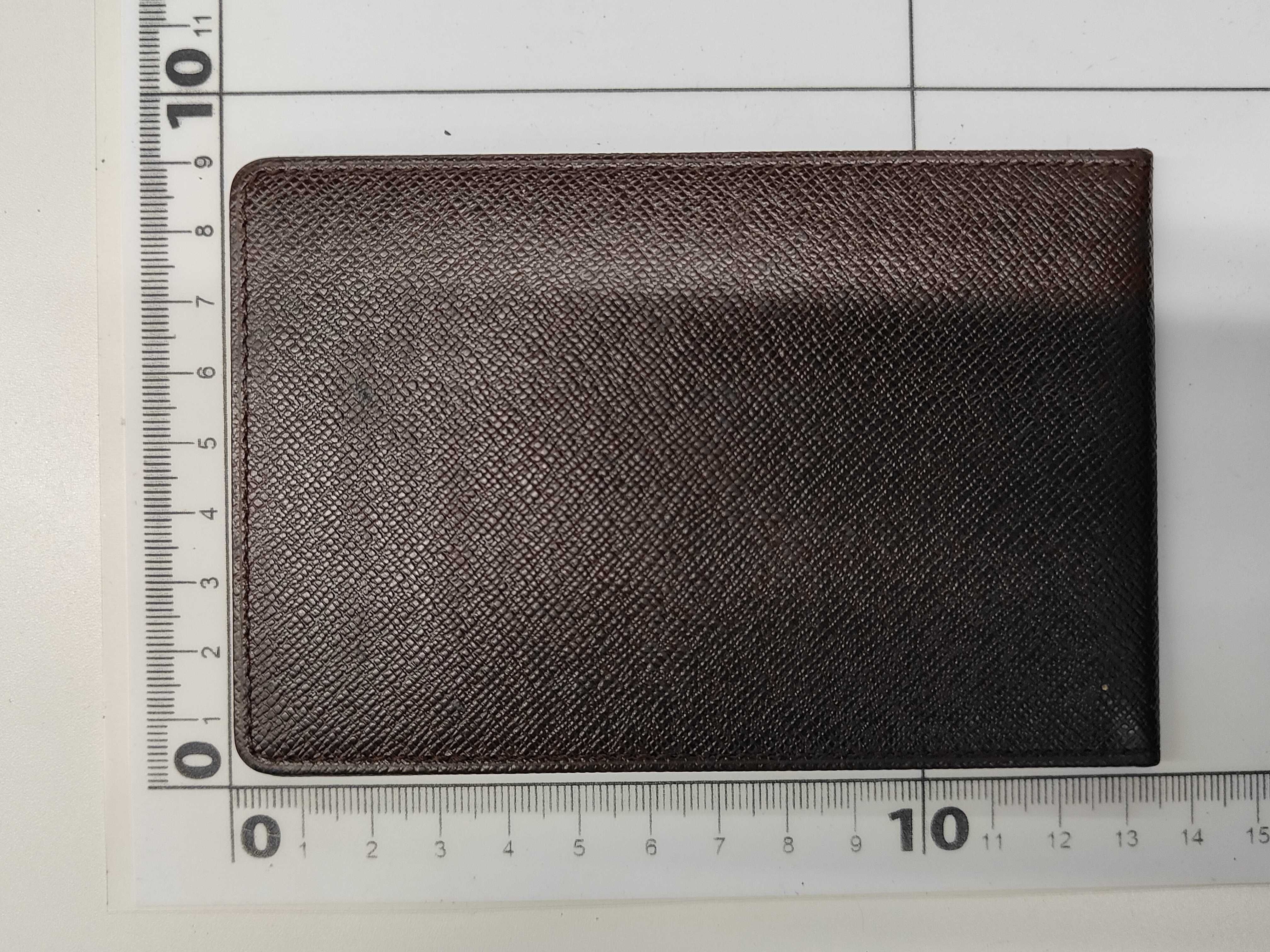 Taiga Leather Card Case (Card Case/Pass Case/Business Card Holder) — view 2