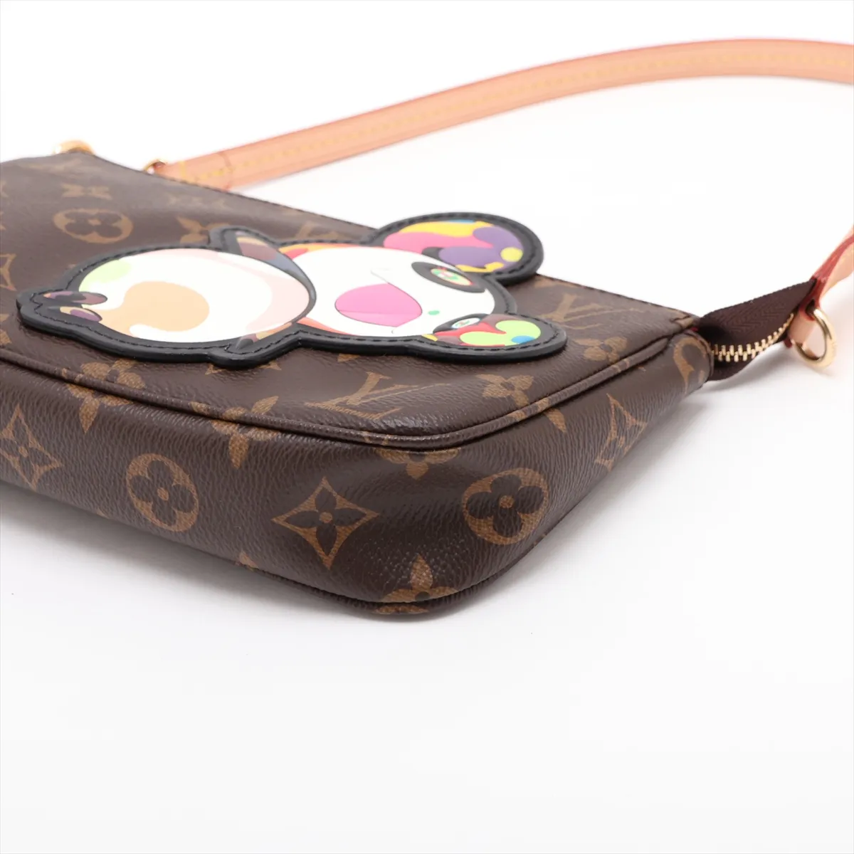 x Takashi Murakami LV x TM Pochette Accessoires M13440 Brown (RFID detected) — view 3