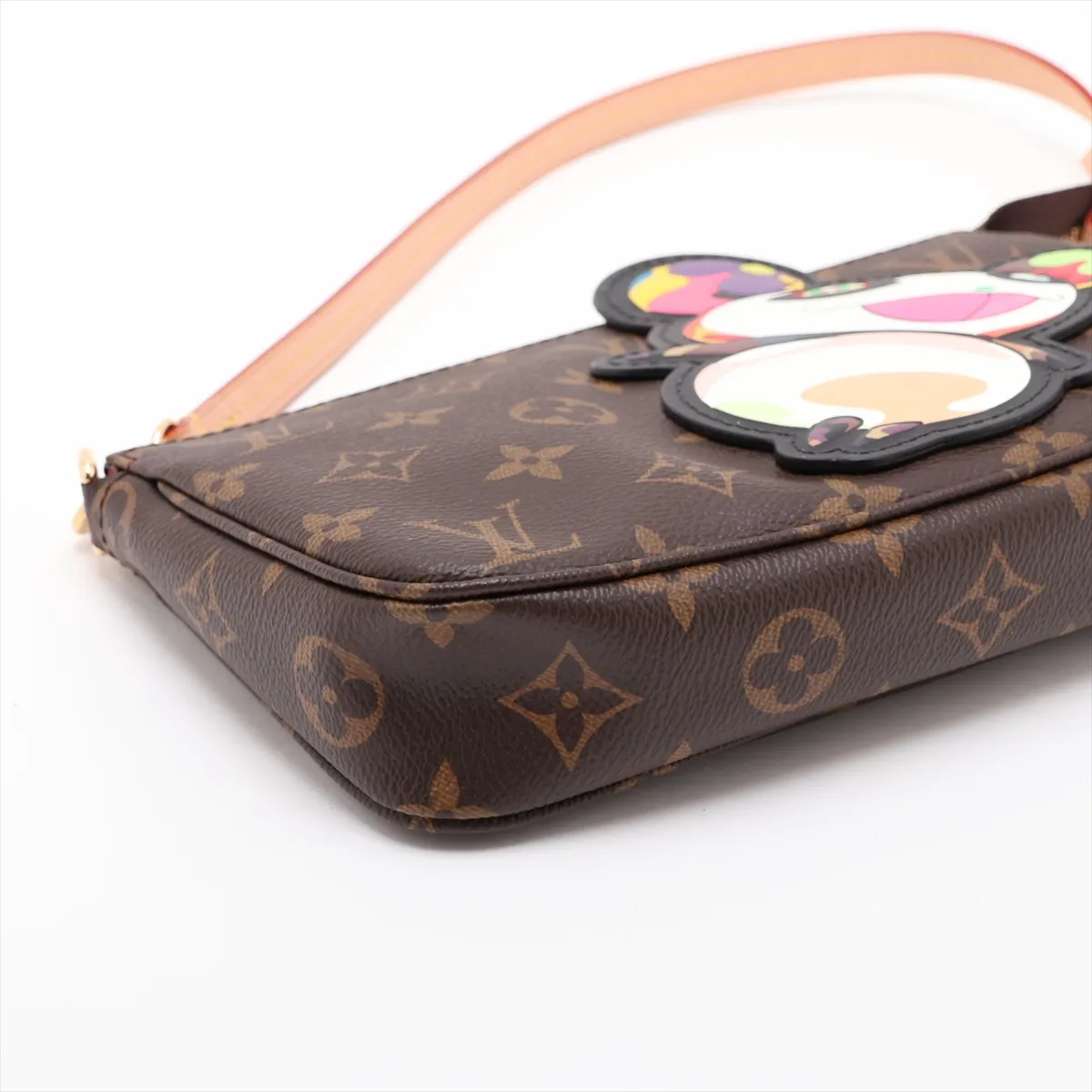 x Takashi Murakami LV x TM Pochette Accessoires M13440 Brown (RFID detected) — view 4