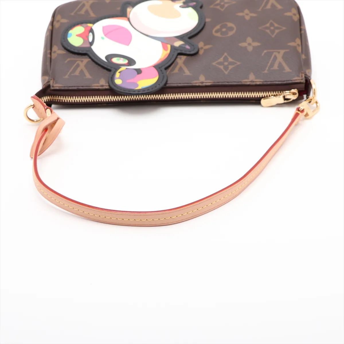 x Takashi Murakami LV x TM Pochette Accessoires M13440 Brown (RFID detected) — view 5