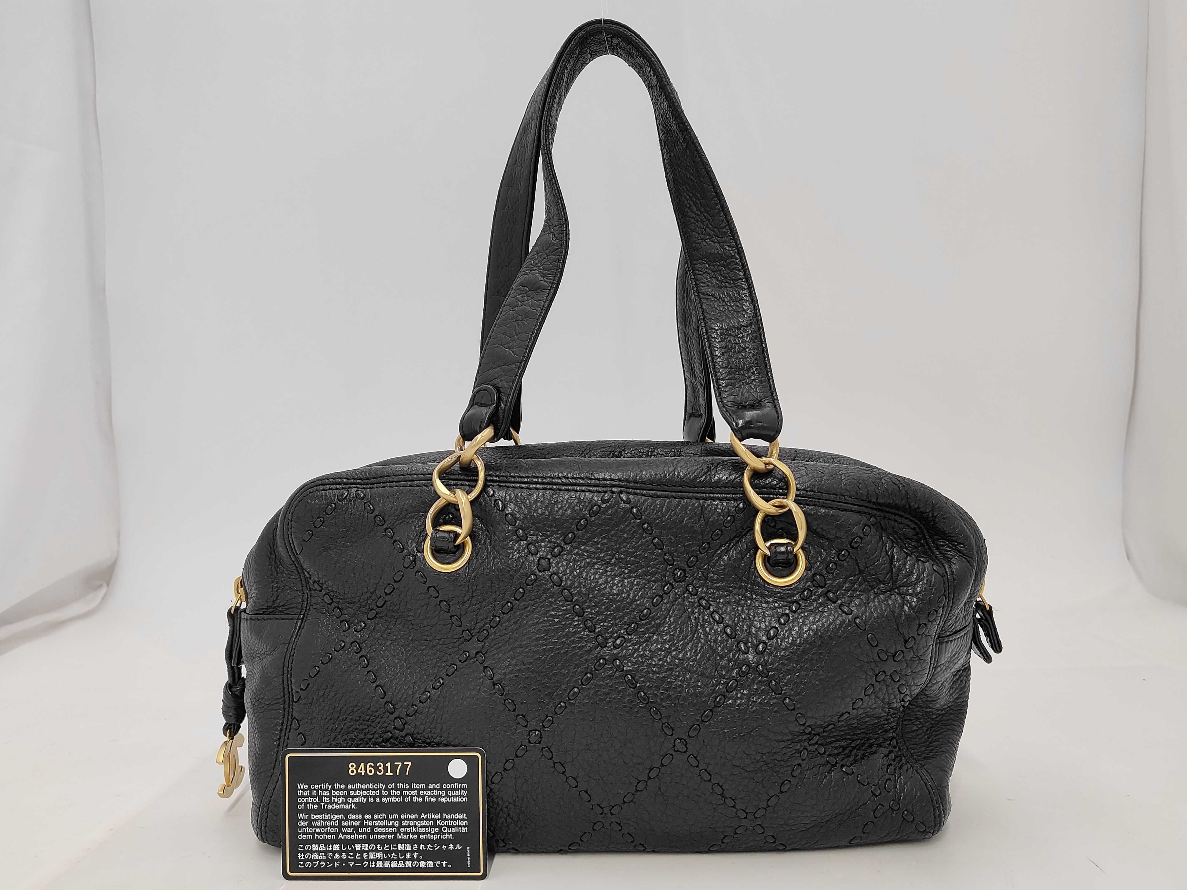Mini Boston Bag, with serial number card, item number 8463177, handbag.