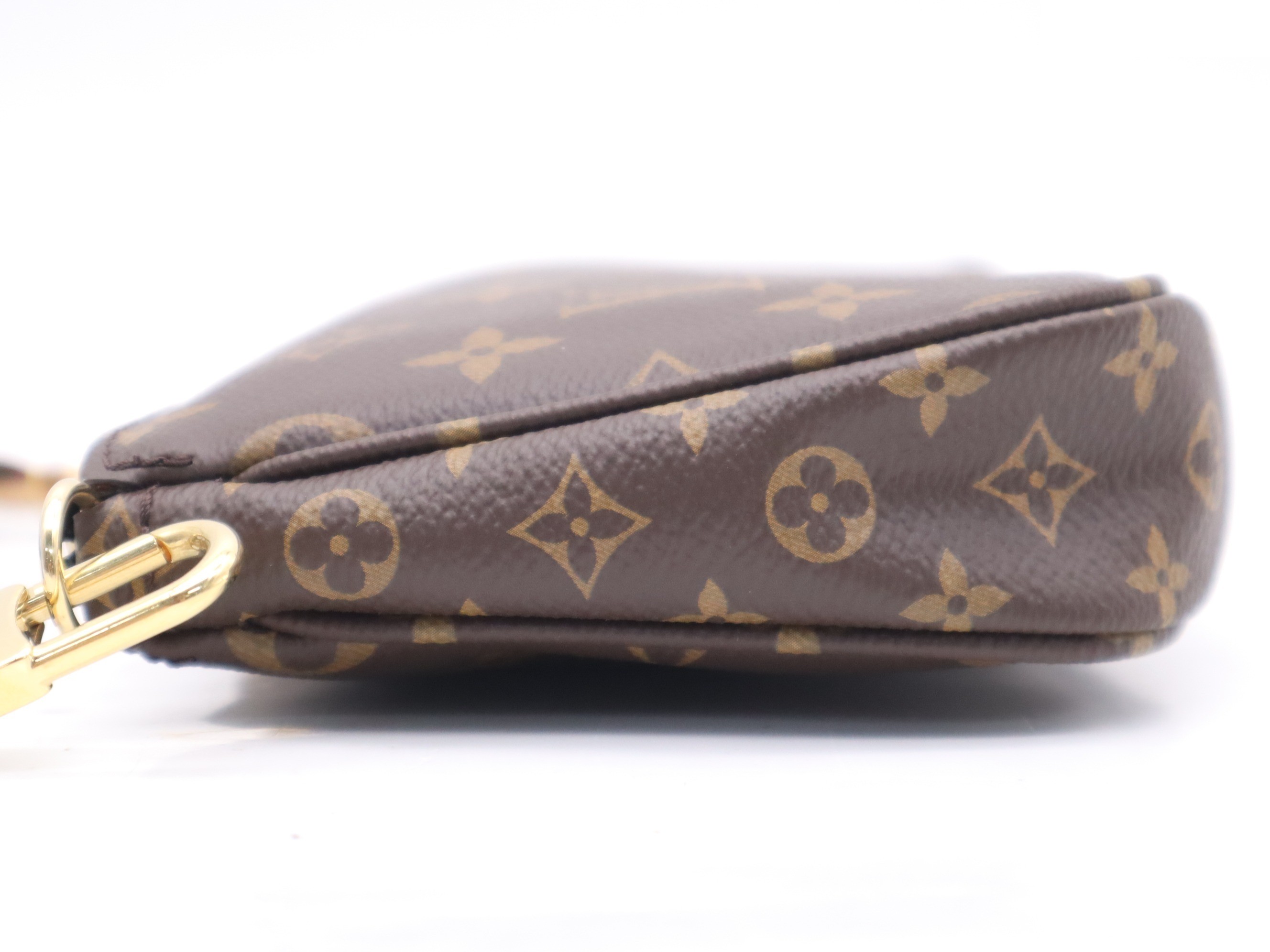 Multi Pochette Accessoires, Khaki, with Shoulder Strap, RFID — view 3