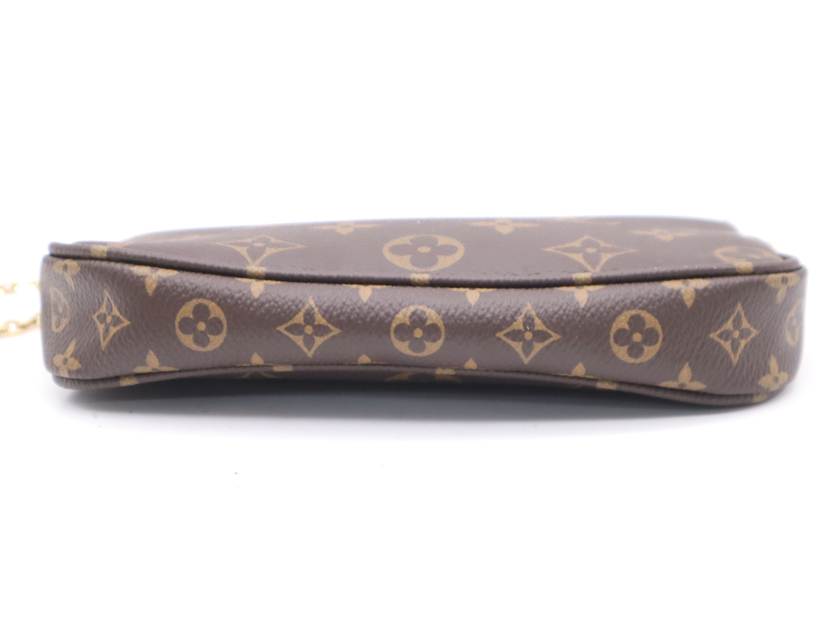 Multi Pochette Accessoires, Khaki, with Shoulder Strap, RFID — view 7