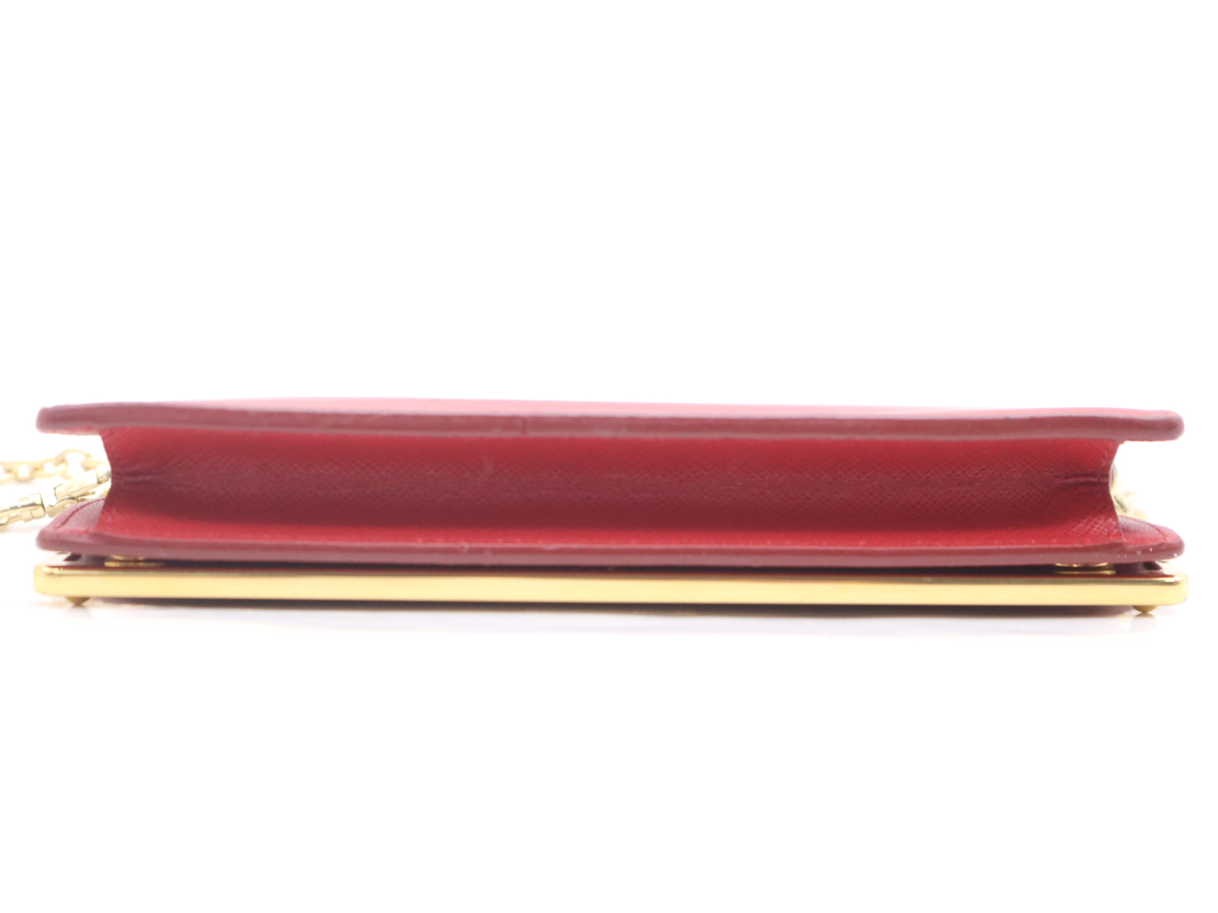 Saffiano Chain Wallet (Wallet with Chain) — view 4
