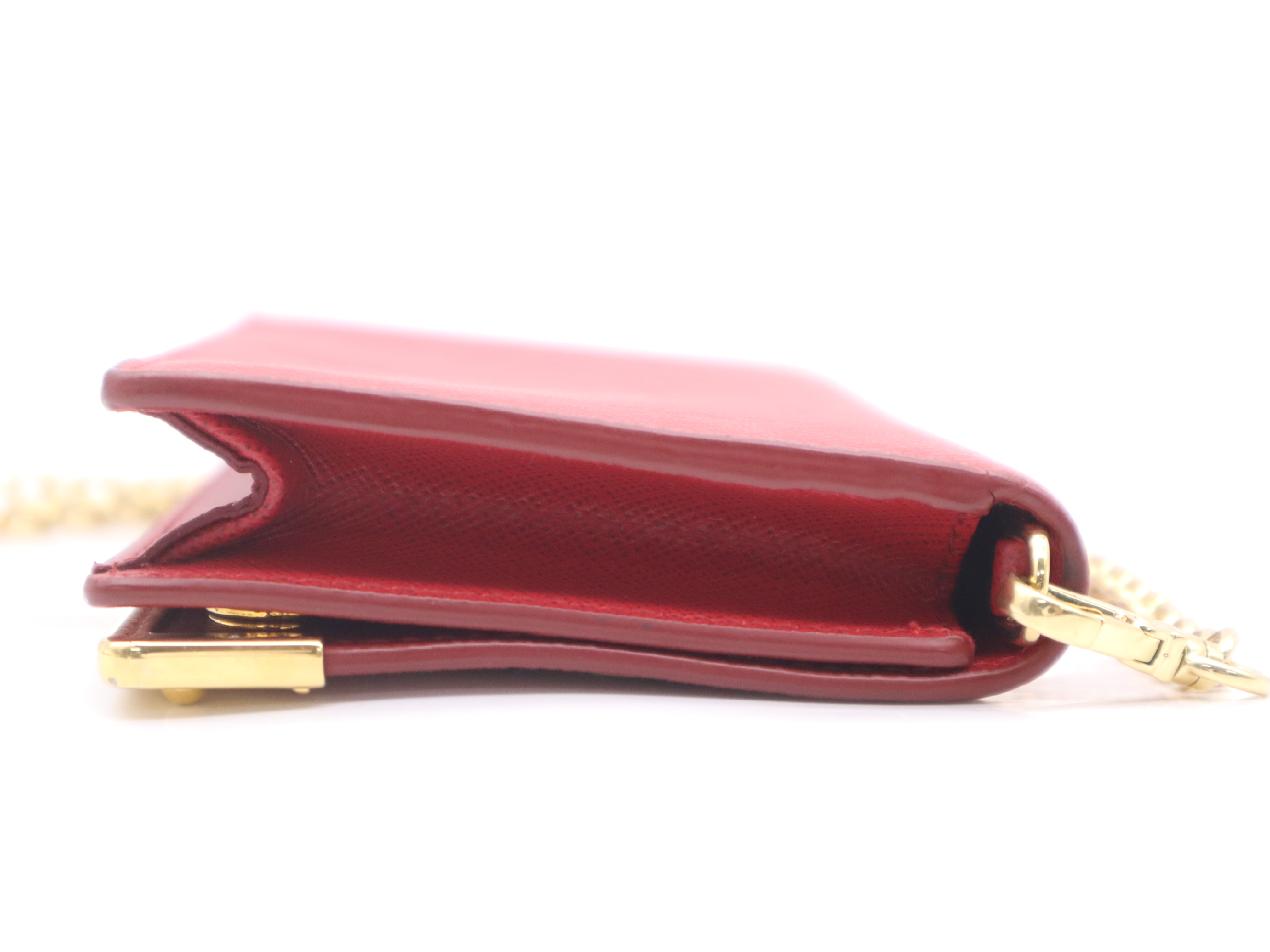 Saffiano Chain Wallet (Wallet with Chain) — view 5
