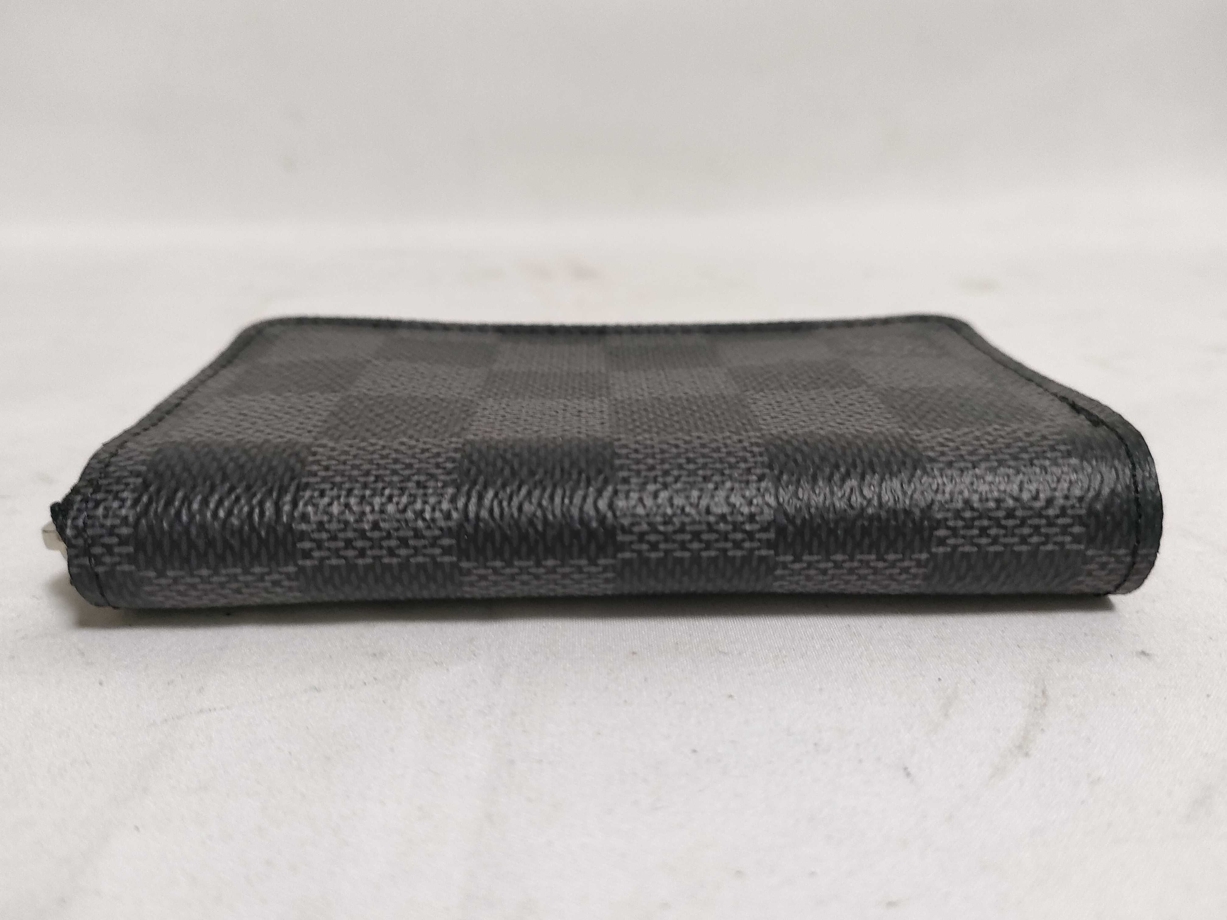 Damier Graphite Zippy Coin Purse Wallet — view 3
