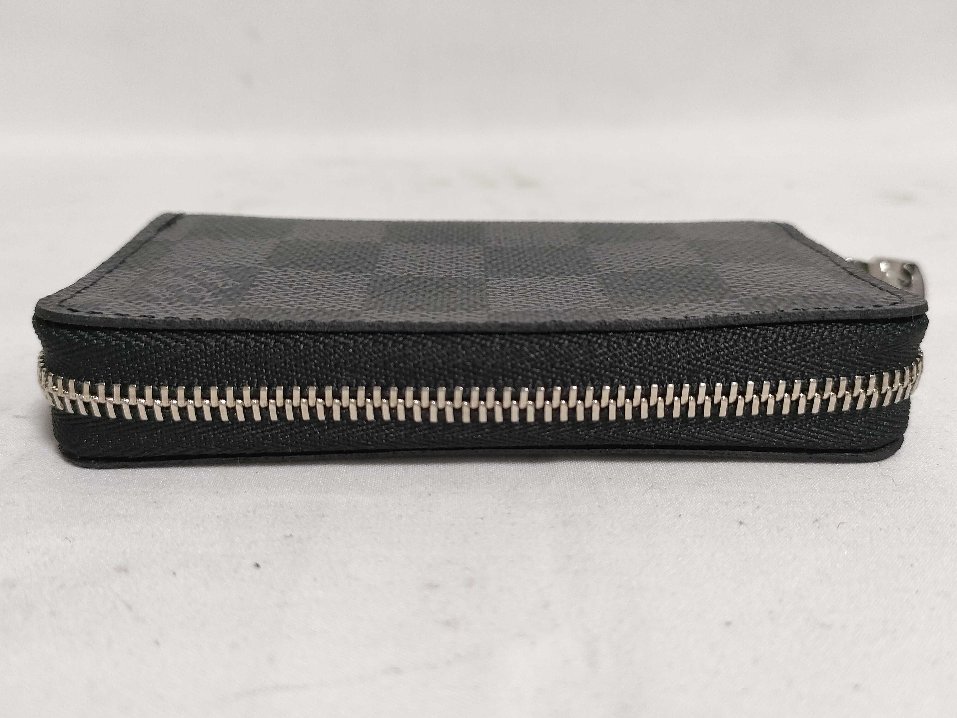 Damier Graphite Zippy Coin Purse Wallet — view 5