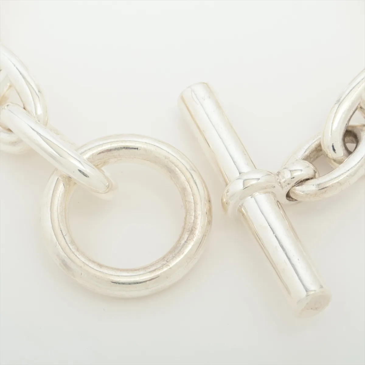 Chaine d'Ancre TGM 2019 Bracelet, 12 links, 925 sterling silver, 114.5g, 19G163713. Shows signs of wear, including — view 3