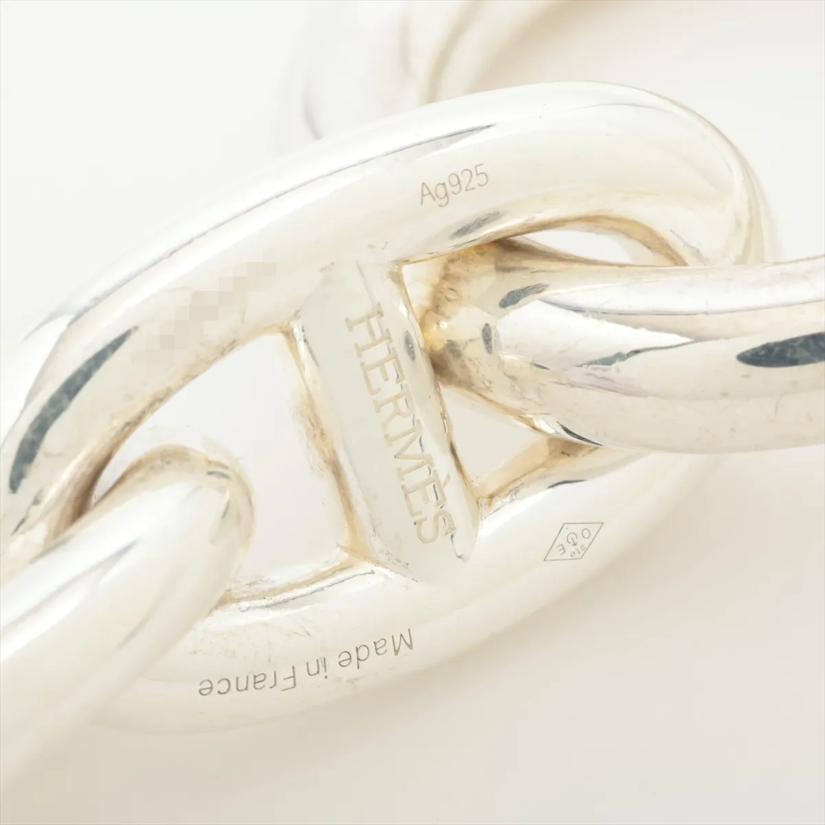 Chaine d'Ancre TGM 2019 Bracelet, 12 links, 925 sterling silver, 114.5g, 19G163713. Shows signs of wear, including — view 4