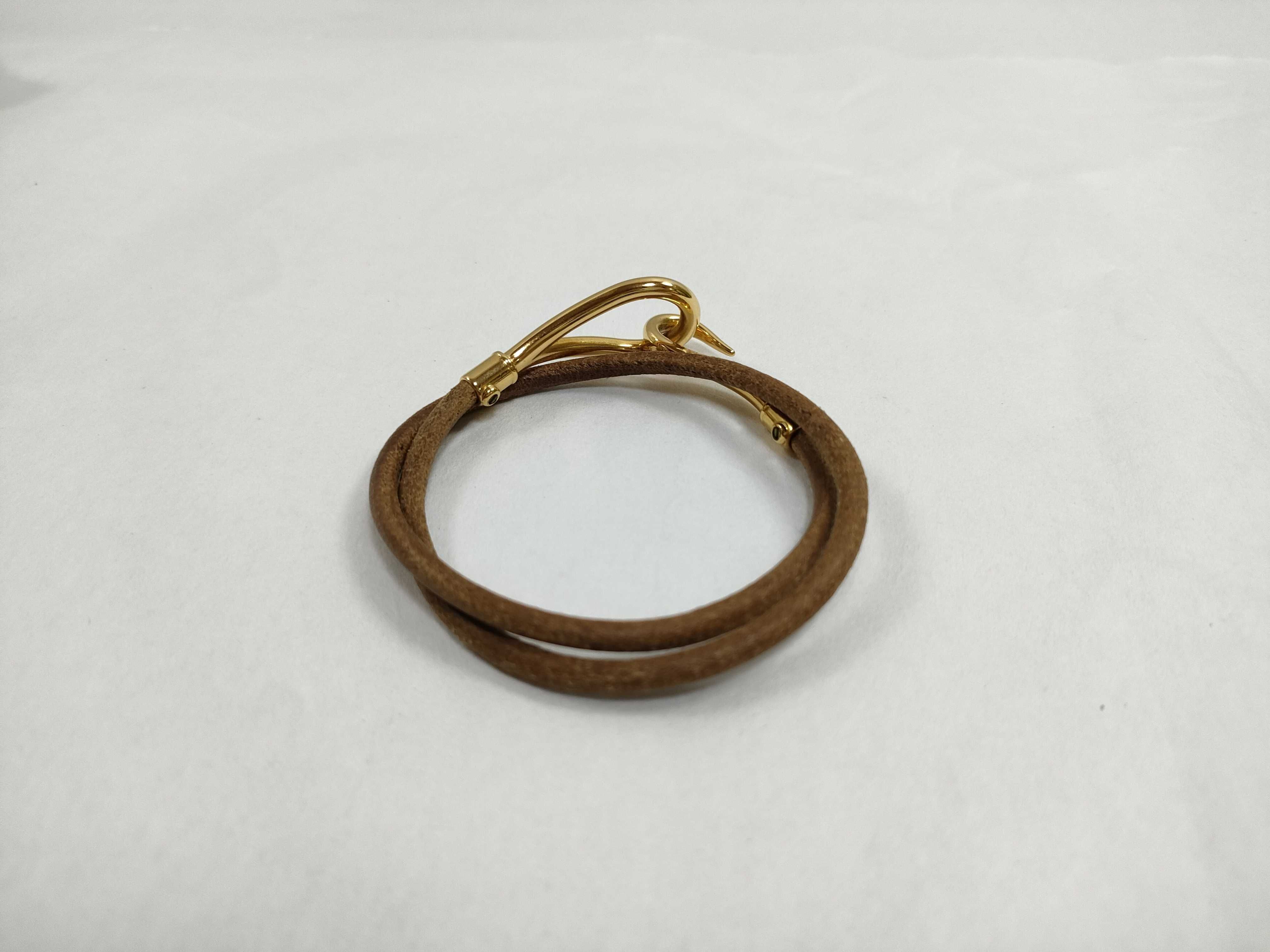 Jumbo Bracelet Gold Double Bracelet/Bangle — view 2