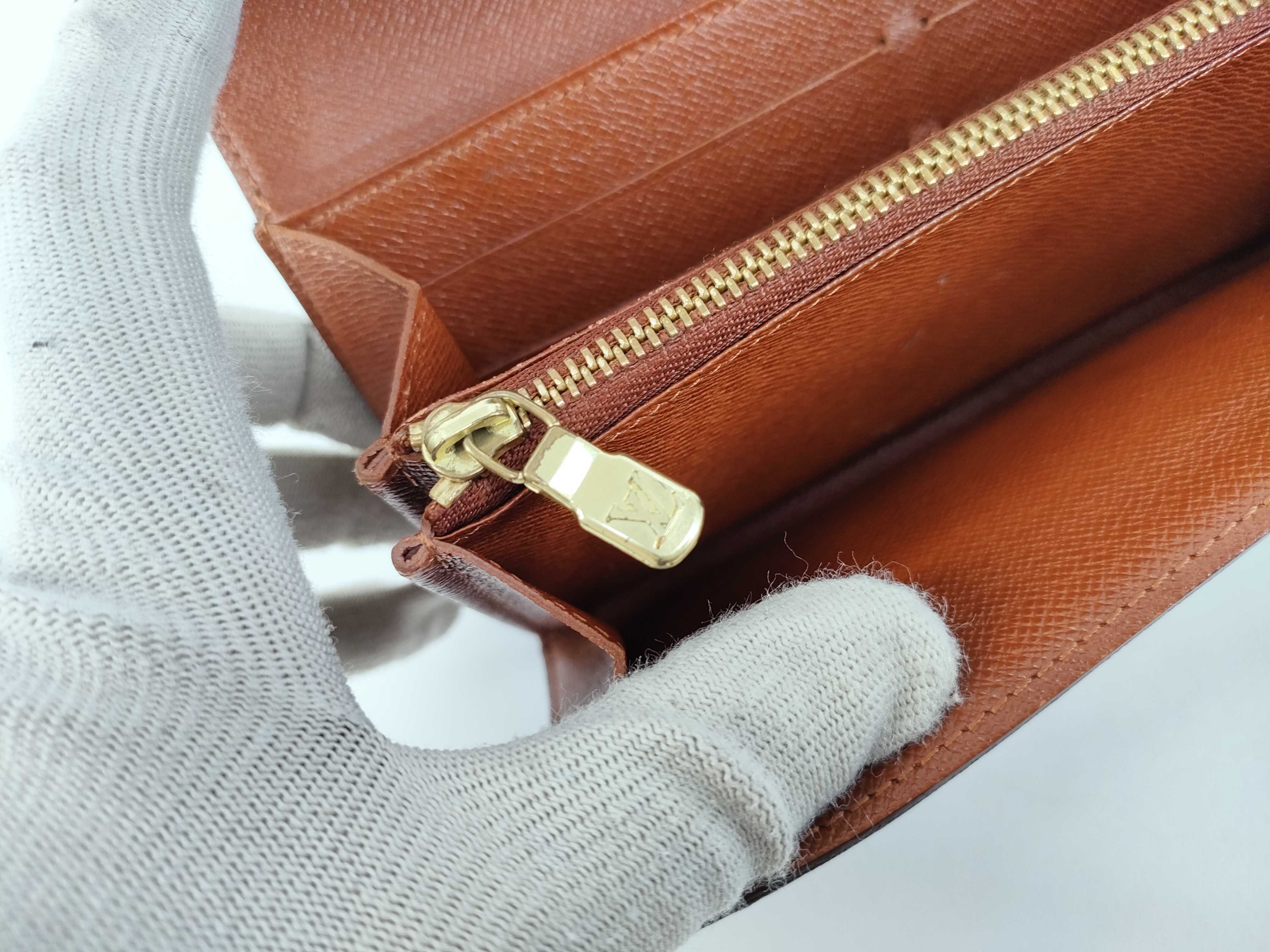 Monogram Empreinte Louis Vuitton Monogram Pochette Porte Monnaie Credit Long Wallet M61726 with Coin Pocket Wallet CT0085 Wallet — view 12